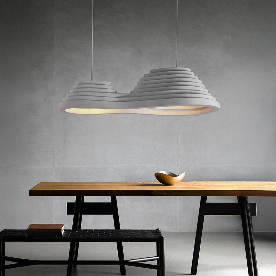 Wabi Sabi Gray Pendant Light HTD-IW1433-075-Gray - Pendant Lamps - ebarza Furniture UAE | Shop Modern Furniture in Abu Dhabi & Dubai - مفروشات ايبازرا في الامارات | تسوق اثاث عصري وديكورات مميزة في دبي وابوظبي