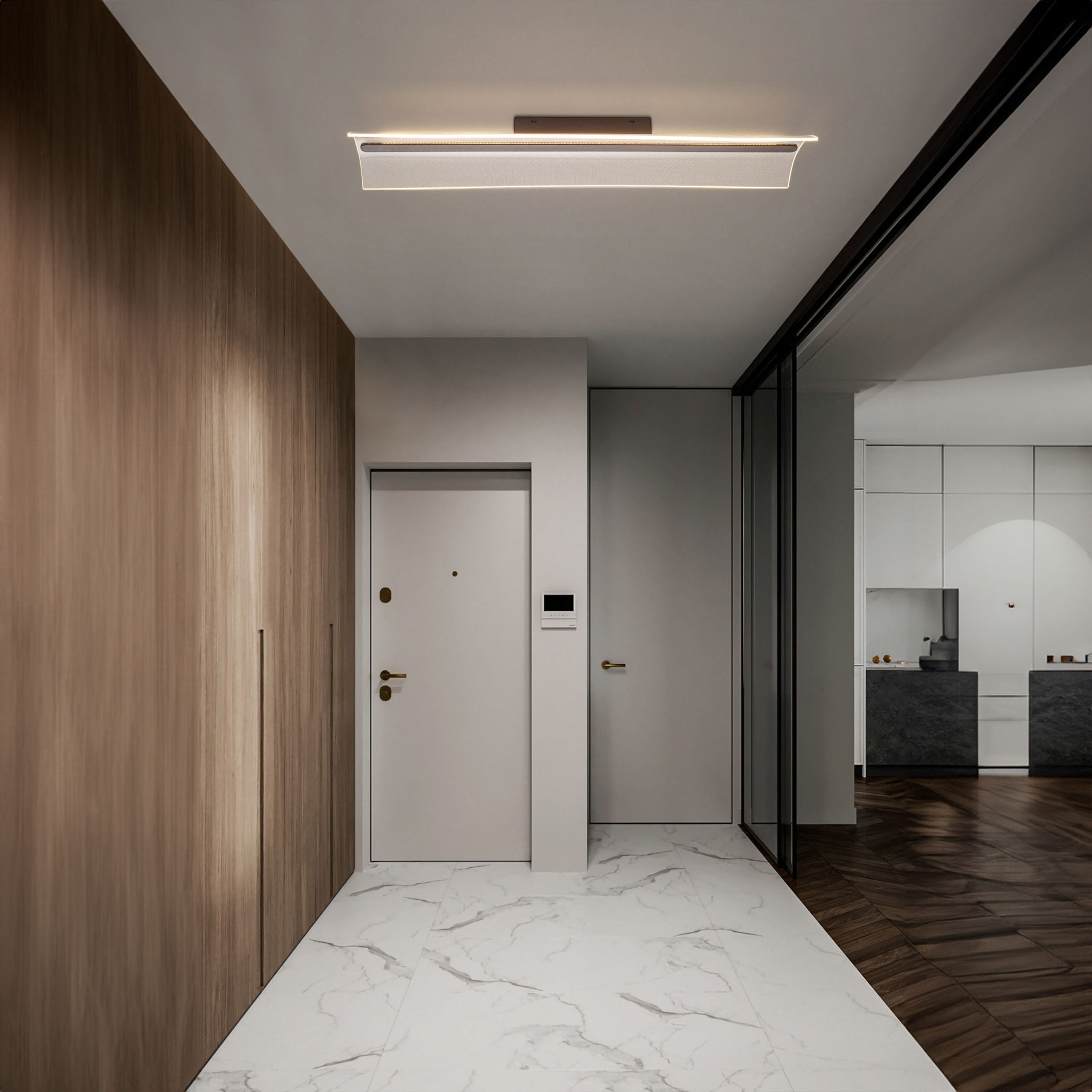 Celestial Flow Wall Lamp MA05798W-001 - Wall Lamps - ebarza Furniture UAE | Shop Modern Furniture in Abu Dhabi & Dubai - مفروشات ايبازرا في الامارات | تسوق اثاث عصري وديكورات مميزة في دبي وابوظبي