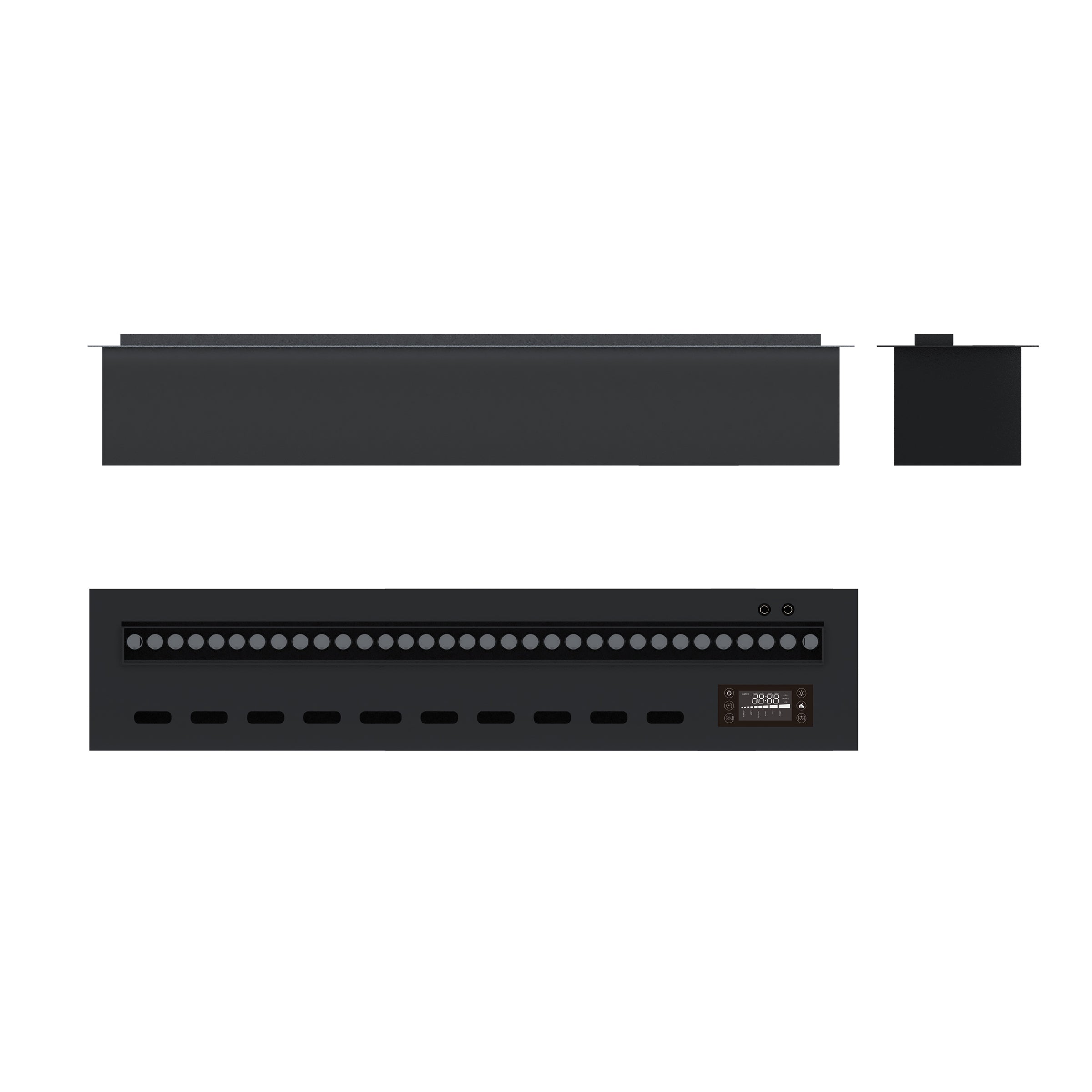 Water Vapour Electric Fireplace 3D1200 - Electric Fireplace - ebarza Furniture UAE | Shop Modern Furniture in Abu Dhabi & Dubai - مفروشات ايبازرا في الامارات | تسوق اثاث عصري وديكورات مميزة في دبي وابوظبي