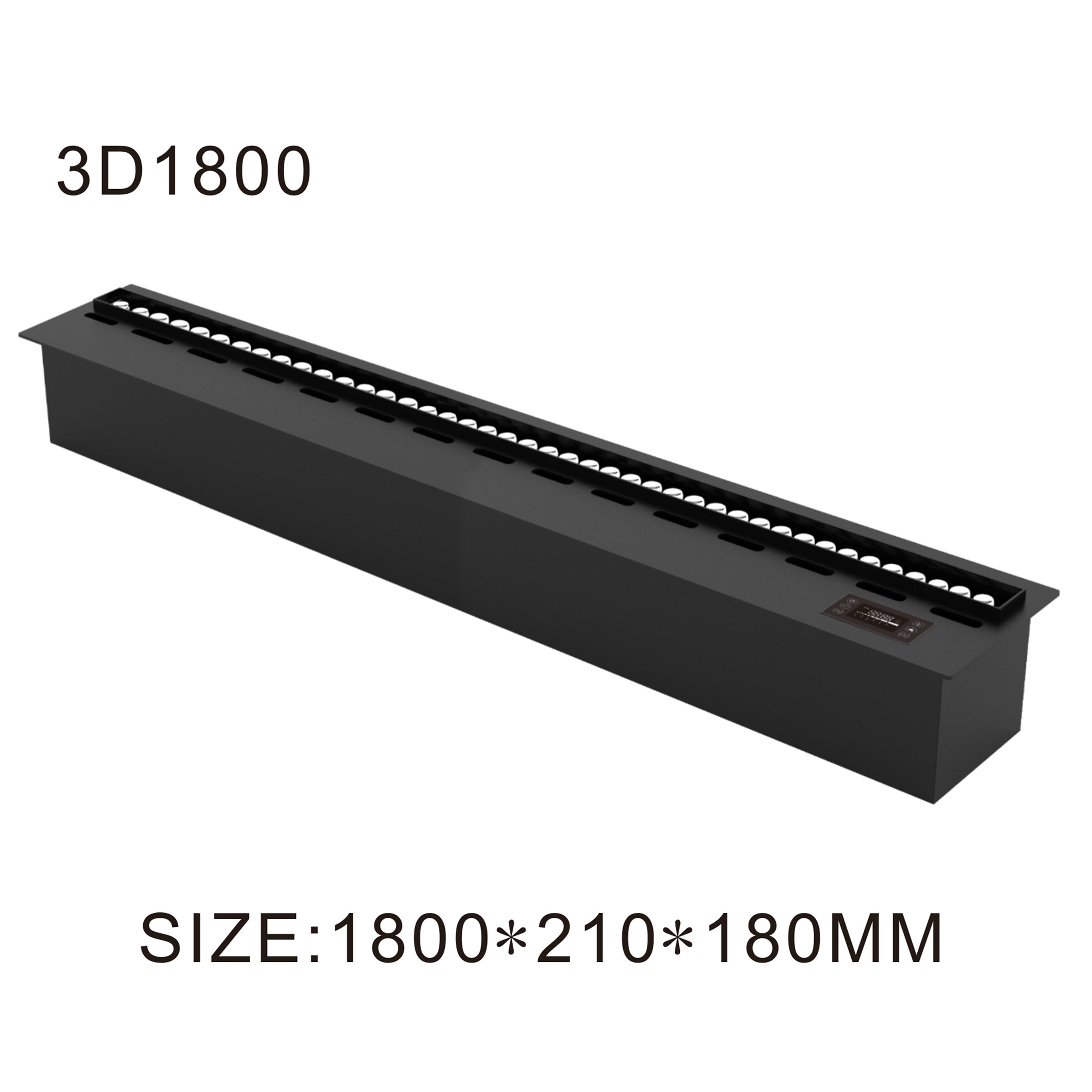 Water Vapour Electric Fireplace 3D1800 - Electric Fireplace - ebarza Furniture UAE | Shop Modern Furniture in Abu Dhabi & Dubai - مفروشات ايبازرا في الامارات | تسوق اثاث عصري وديكورات مميزة في دبي وابوظبي