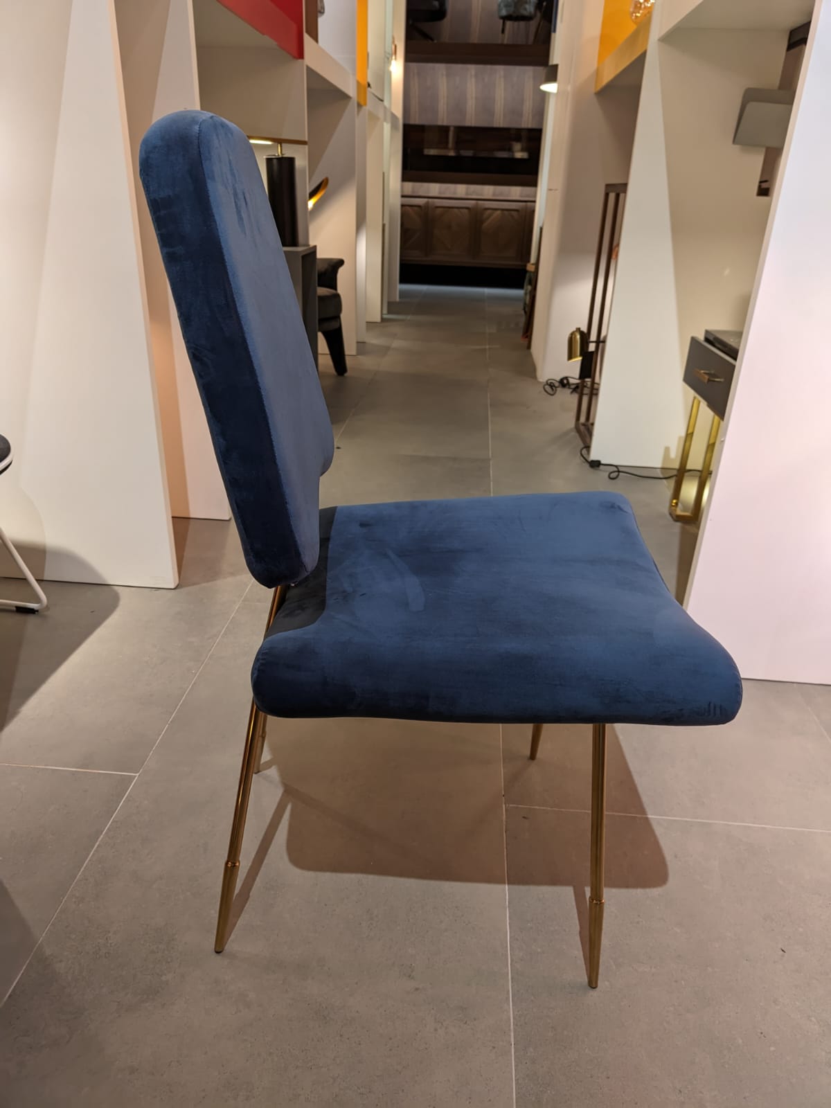 Display Item Velletri Cross Dinning Chair Tg-185-SR - DISPLAY ITEM - ebarza Furniture UAE | Shop Modern Furniture in Abu Dhabi & Dubai - مفروشات ايبازرا في الامارات | تسوق اثاث عصري وديكورات مميزة في دبي وابوظبي