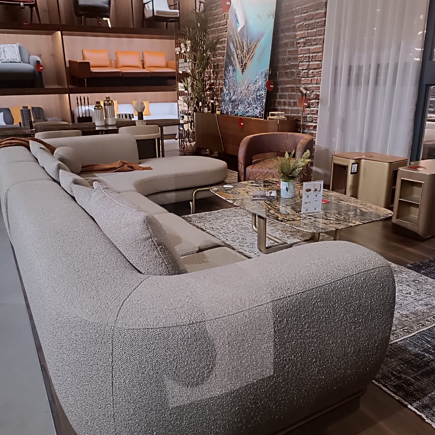 Display Item - Giallo L Shape Sofa Gialo-062YAS - DISPLAY ITEM - ebarza Furniture UAE | Shop Modern Furniture in Abu Dhabi & Dubai - مفروشات ايبازرا في الامارات | تسوق اثاث عصري وديكورات مميزة في دبي وابوظبي