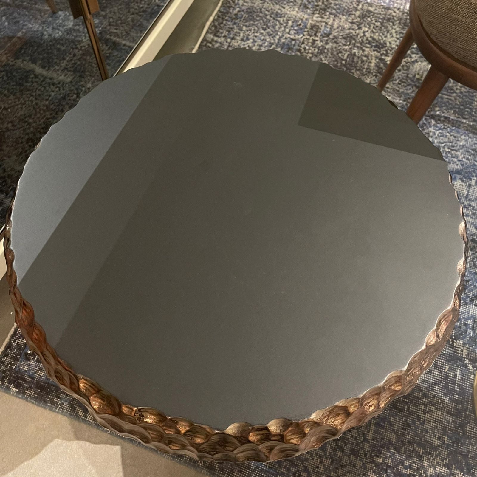 Display Item - Alfa Round Center Table AR-CT01-TGYAS - DISPLAY ITEM - ebarza Furniture UAE | Shop Modern Furniture in Abu Dhabi & Dubai - مفروشات ايبازرا في الامارات | تسوق اثاث عصري وديكورات مميزة في دبي وابوظبي