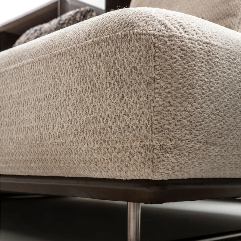 Orca L-Shape Sofa - MES-Lshape -  Sofa - ebarza Furniture UAE | Shop Modern Furniture in Abu Dhabi & Dubai - مفروشات ايبازرا في الامارات | تسوق اثاث عصري وديكورات مميزة في دبي وابوظبي