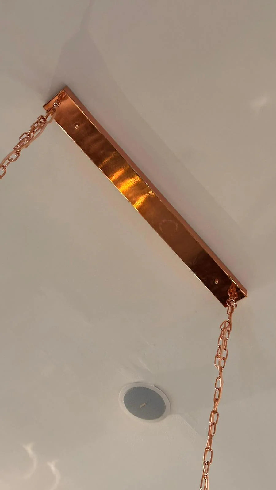 AS IS - Opus Long Chandelier Cy-New-091-Rg-YAS - DISPLAY ITEM - ebarza Furniture UAE | Shop Modern Furniture in Abu Dhabi & Dubai - مفروشات ايبازرا في الامارات | تسوق اثاث عصري وديكورات مميزة في دبي وابوظبي