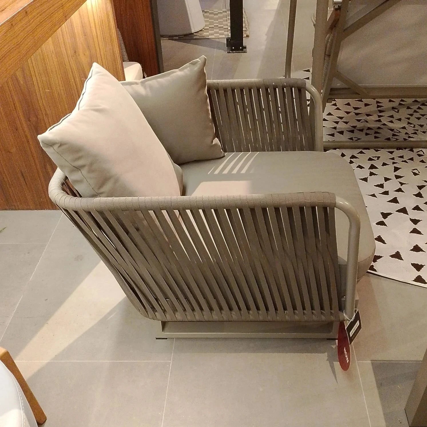 Display Piece - Lyon Outd0or Armchair 20810701 -YAS - DISPLAY ITEM - ebarza Furniture UAE | Shop Modern Furniture in Abu Dhabi & Dubai - مفروشات ايبازرا في الامارات | تسوق اثاث عصري وديكورات مميزة في دبي وابوظبي