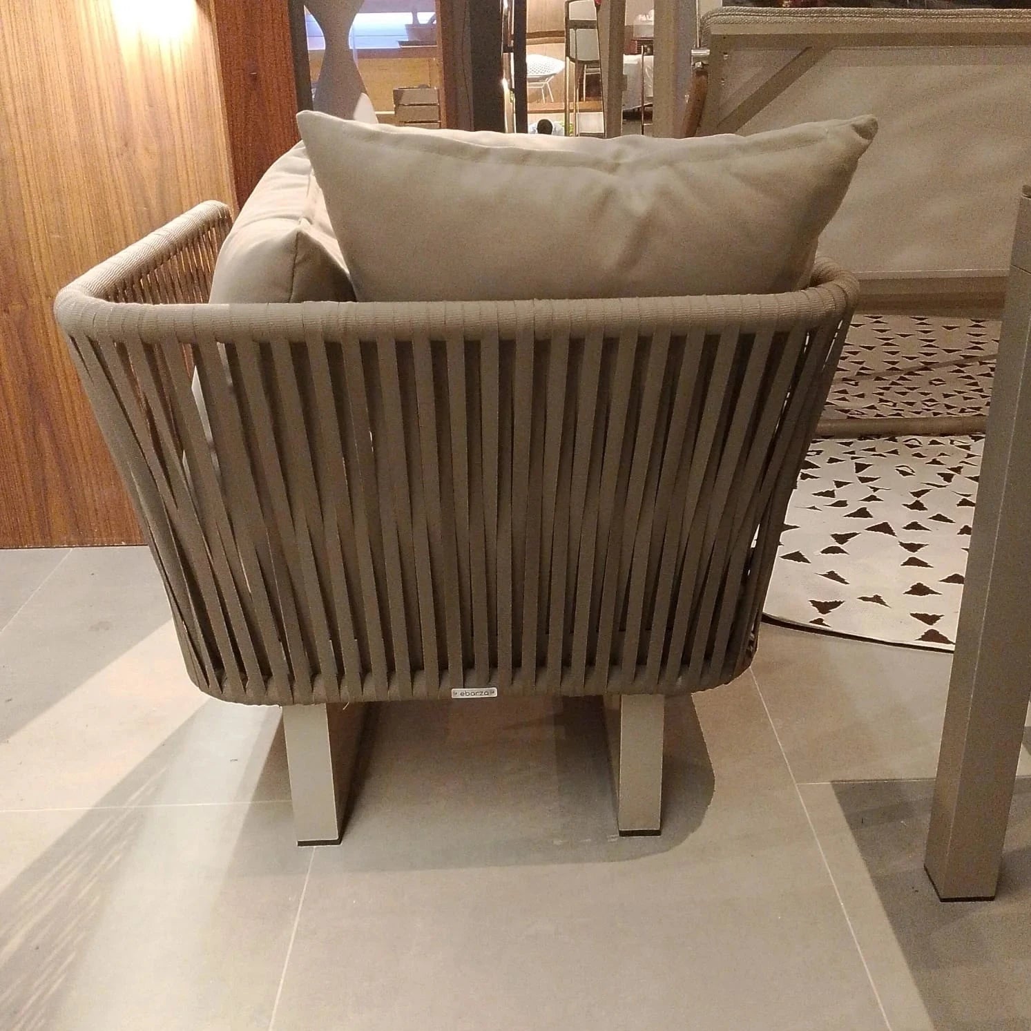 Display Piece - Lyon Outd0or Armchair 20810701 -YAS - DISPLAY ITEM - ebarza Furniture UAE | Shop Modern Furniture in Abu Dhabi & Dubai - مفروشات ايبازرا في الامارات | تسوق اثاث عصري وديكورات مميزة في دبي وابوظبي