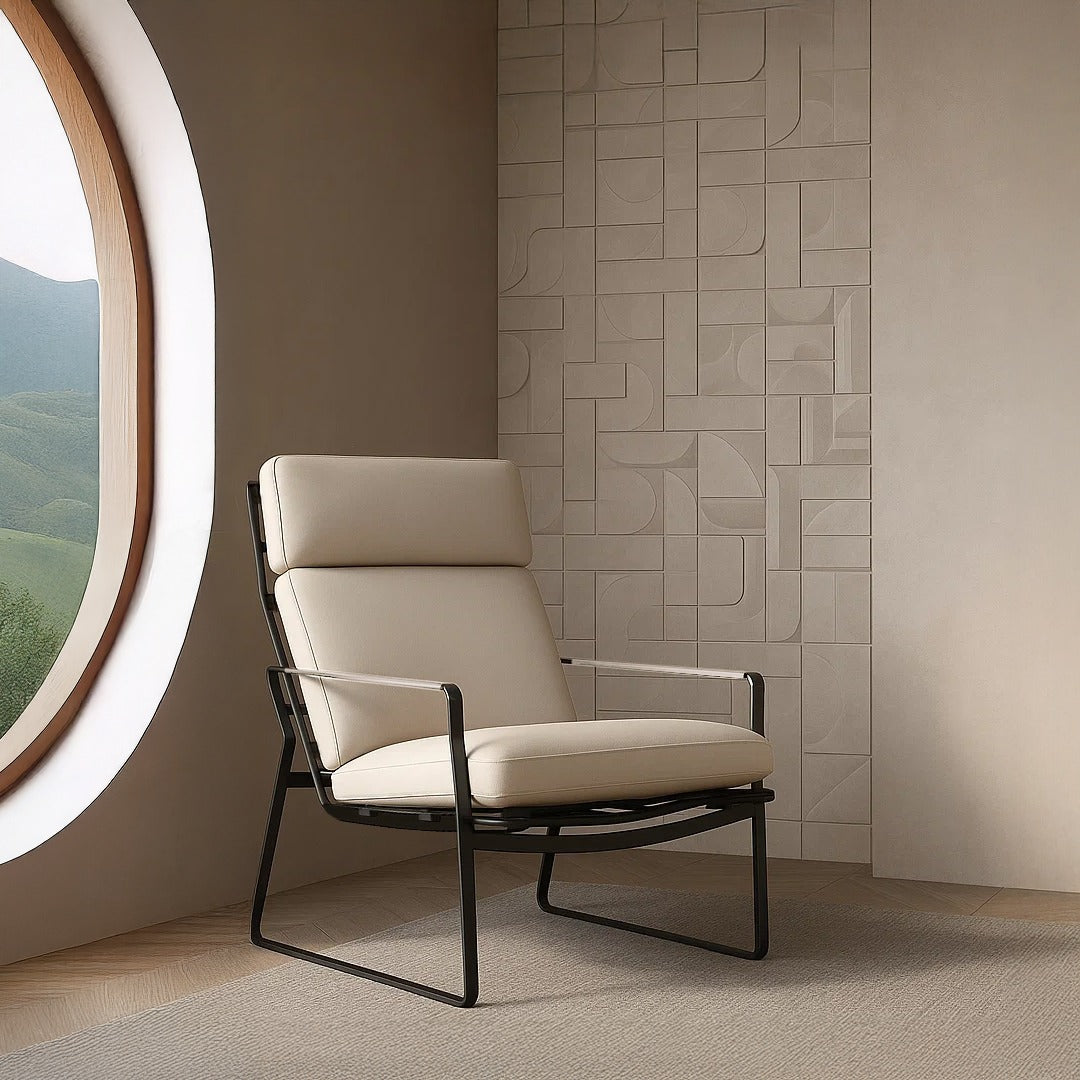 Oran Lounge chair BC637 -  Lounge Chairs - ebarza Furniture UAE | Shop Modern Furniture in Abu Dhabi & Dubai - مفروشات ايبازرا في الامارات | تسوق اثاث عصري وديكورات مميزة في دبي وابوظبي