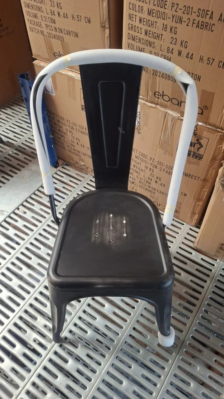 AS IS - Dinning Chair Mc-001A-Black - DISPLAY ITEM - ebarza Furniture UAE | Shop Modern Furniture in Abu Dhabi & Dubai - مفروشات ايبازرا في الامارات | تسوق اثاث عصري وديكورات مميزة في دبي وابوظبي