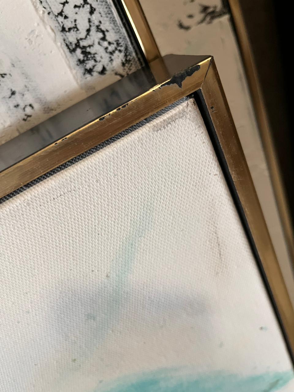 AS IS - Hand Painted Art Painting With 160X80 Cm Frame Soaap0003 - DISPLAY ITEM - ebarza Furniture UAE | Shop Modern Furniture in Abu Dhabi & Dubai - مفروشات ايبازرا في الامارات | تسوق اثاث عصري وديكورات مميزة في دبي وابوظبي