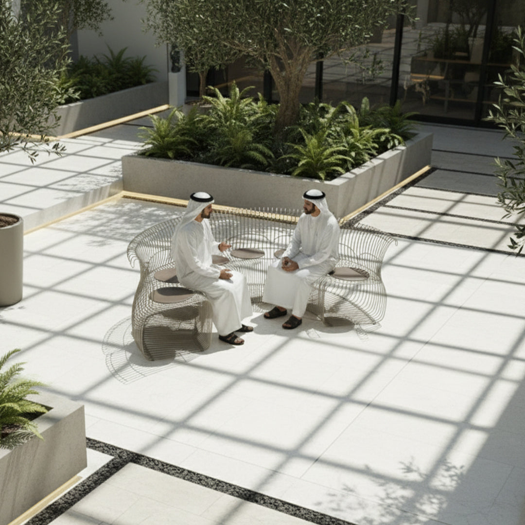 Wire Light Brown With Cushion Chair MC-252A-Light Brown - Chairs - ebarza Furniture UAE | Shop Modern Furniture in Abu Dhabi & Dubai - مفروشات ايبازرا في الامارات | تسوق اثاث عصري وديكورات مميزة في دبي وابوظبي