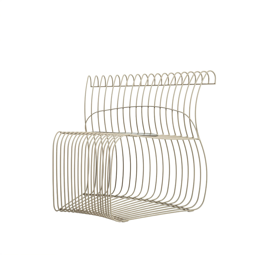 Wire Light Brown With Cushion Chair MC-252A-Light Brown - Chairs - ebarza Furniture UAE | Shop Modern Furniture in Abu Dhabi & Dubai - مفروشات ايبازرا في الامارات | تسوق اثاث عصري وديكورات مميزة في دبي وابوظبي