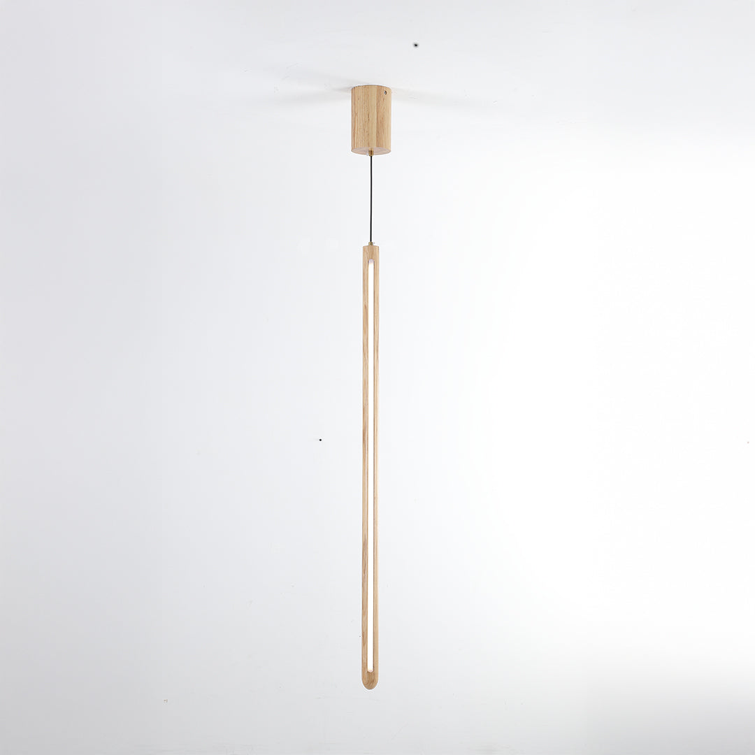 Wood Lustre LED Linear Light Pendant Lamp - Ashwood MYCP-XTE-Ash - Pendant Lamps - ebarza Furniture UAE | Shop Modern Furniture in Abu Dhabi & Dubai - مفروشات ايبازرا في الامارات | تسوق اثاث عصري وديكورات مميزة في دبي وابوظبي