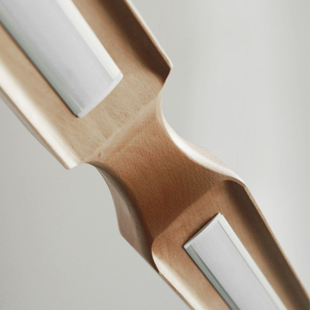 Woodland Charm LED Linear Light Pendant Lamp - Natural MYCP-SY-Ash-2400 - Pendant Lamps - ebarza Furniture UAE | Shop Modern Furniture in Abu Dhabi & Dubai - مفروشات ايبازرا في الامارات | تسوق اثاث عصري وديكورات مميزة في دبي وابوظبي