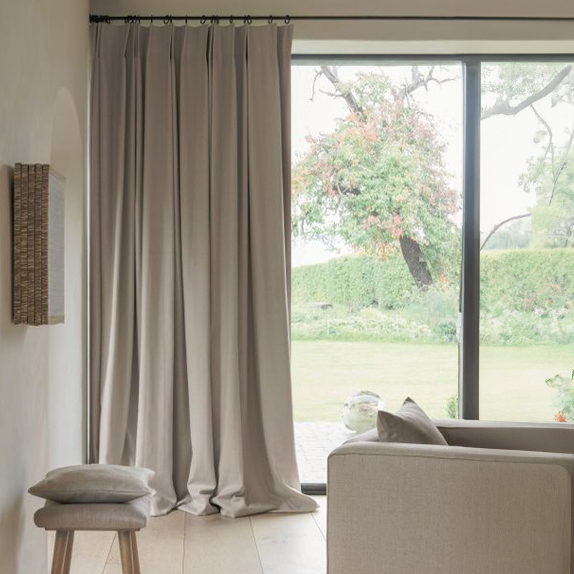 BLACKOUT FABRIC YD3 Pass Flocking-280CM YD-255-3 - Curtains & Drapes - ebarza Furniture UAE | Shop Modern Furniture in Abu Dhabi & Dubai - مفروشات ايبازرا في الامارات | تسوق اثاث عصري وديكورات مميزة في دبي وابوظبي