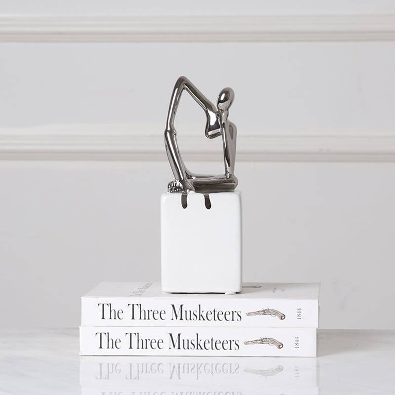 Abstract Patient Man Ornament Fa-D1824B - Home Decor Figurines - ebarza Furniture UAE | Shop Modern Furniture in Abu Dhabi & Dubai - مفروشات ايبازرا في الامارات | تسوق اثاث عصري وديكورات مميزة في دبي وابوظبي
