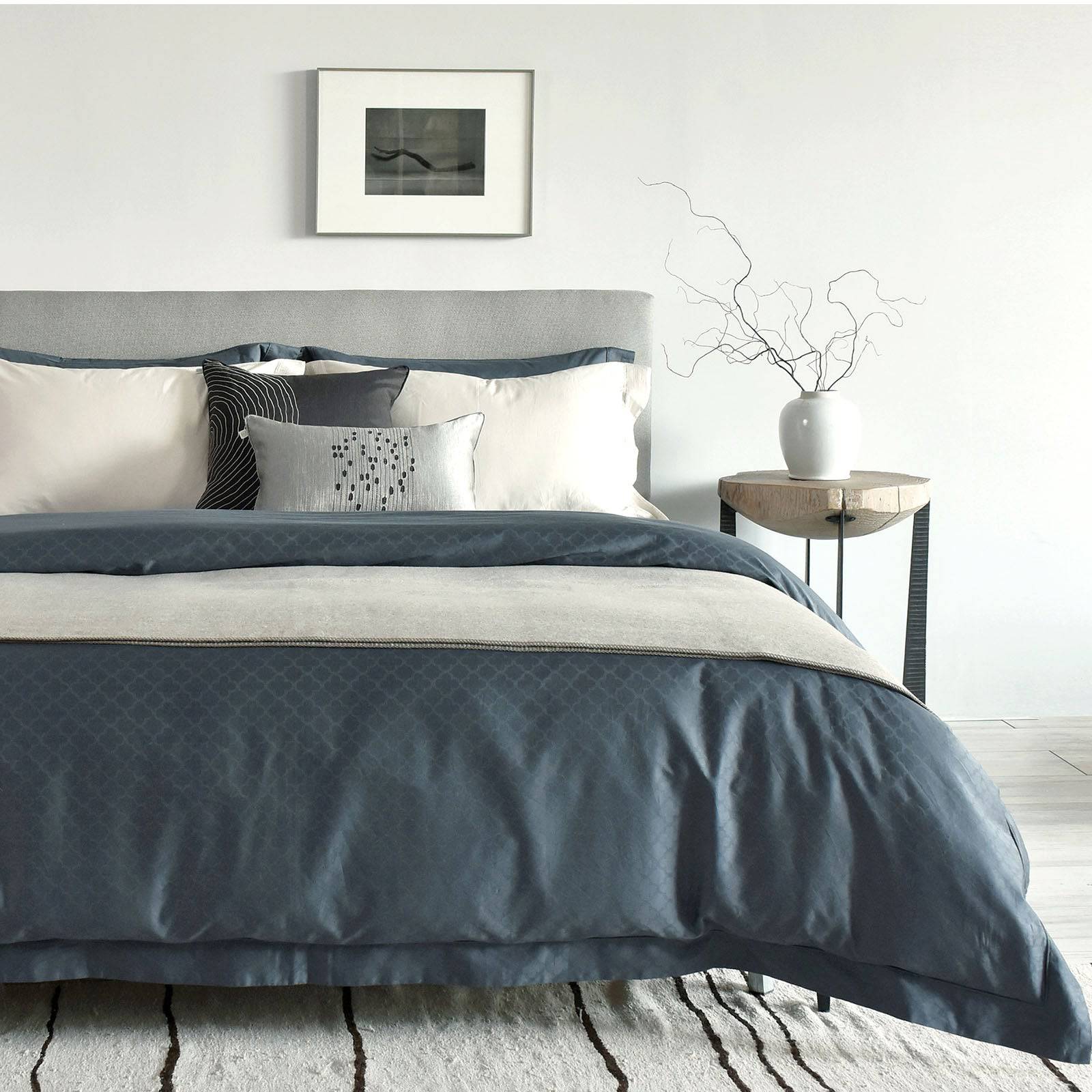 Aisne Full Bedding Set Ebb-014 - Bedding - ebarza Furniture UAE | Shop Modern Furniture in Abu Dhabi & Dubai - مفروشات ايبازرا في الامارات | تسوق اثاث عصري وديكورات مميزة في دبي وابوظبي