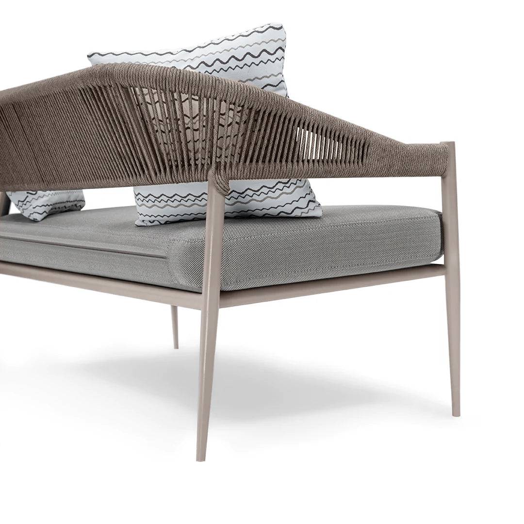 Akdeniz 2 Seater Outdoor Sofa Akdeniz-Sanc044 - Outdoor Sofas - ebarza Furniture UAE | Shop Modern Furniture in Abu Dhabi & Dubai - مفروشات ايبازرا في الامارات | تسوق اثاث عصري وديكورات مميزة في دبي وابوظبي