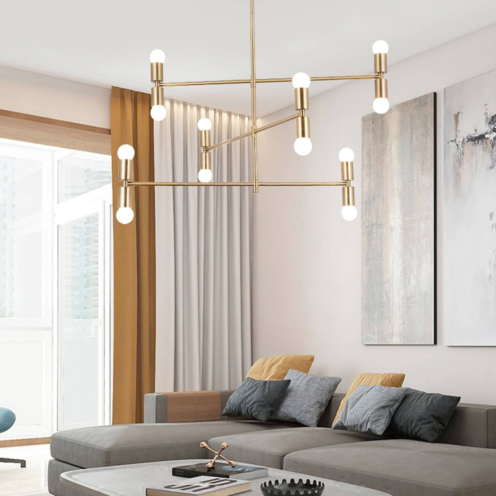 Alfa Pendant Lamp Cy-New-044-G - Pendant Lamps - ebarza Furniture UAE | Shop Modern Furniture in Abu Dhabi & Dubai - مفروشات ايبازرا في الامارات | تسوق اثاث عصري وديكورات مميزة في دبي وابوظبي