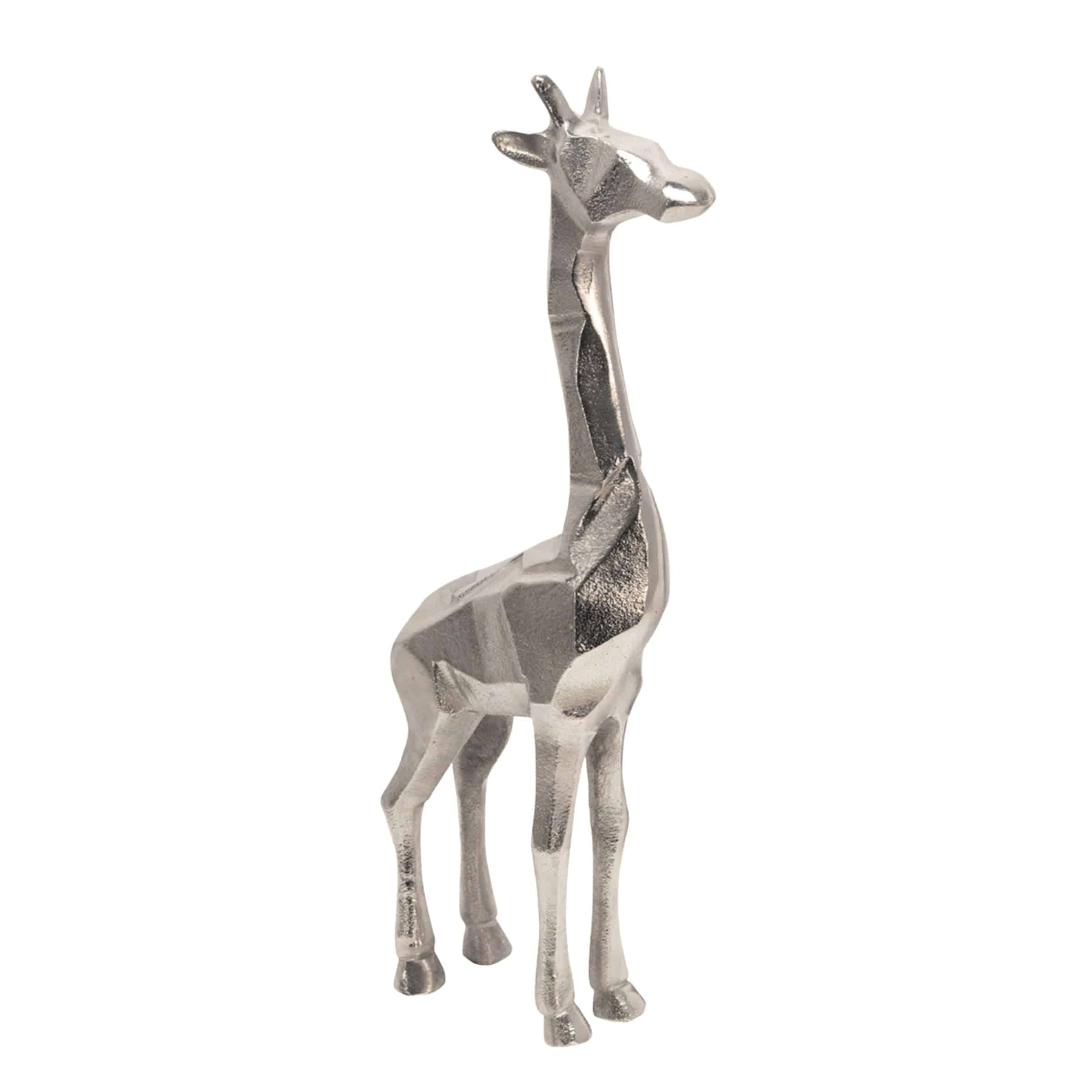 Aluminum Standing Giraffe 14220-05 -  Home Decor Figurines - ebarza Furniture UAE | Shop Modern Furniture in Abu Dhabi & Dubai - مفروشات ايبازرا في الامارات | تسوق اثاث عصري وديكورات مميزة في دبي وابوظبي