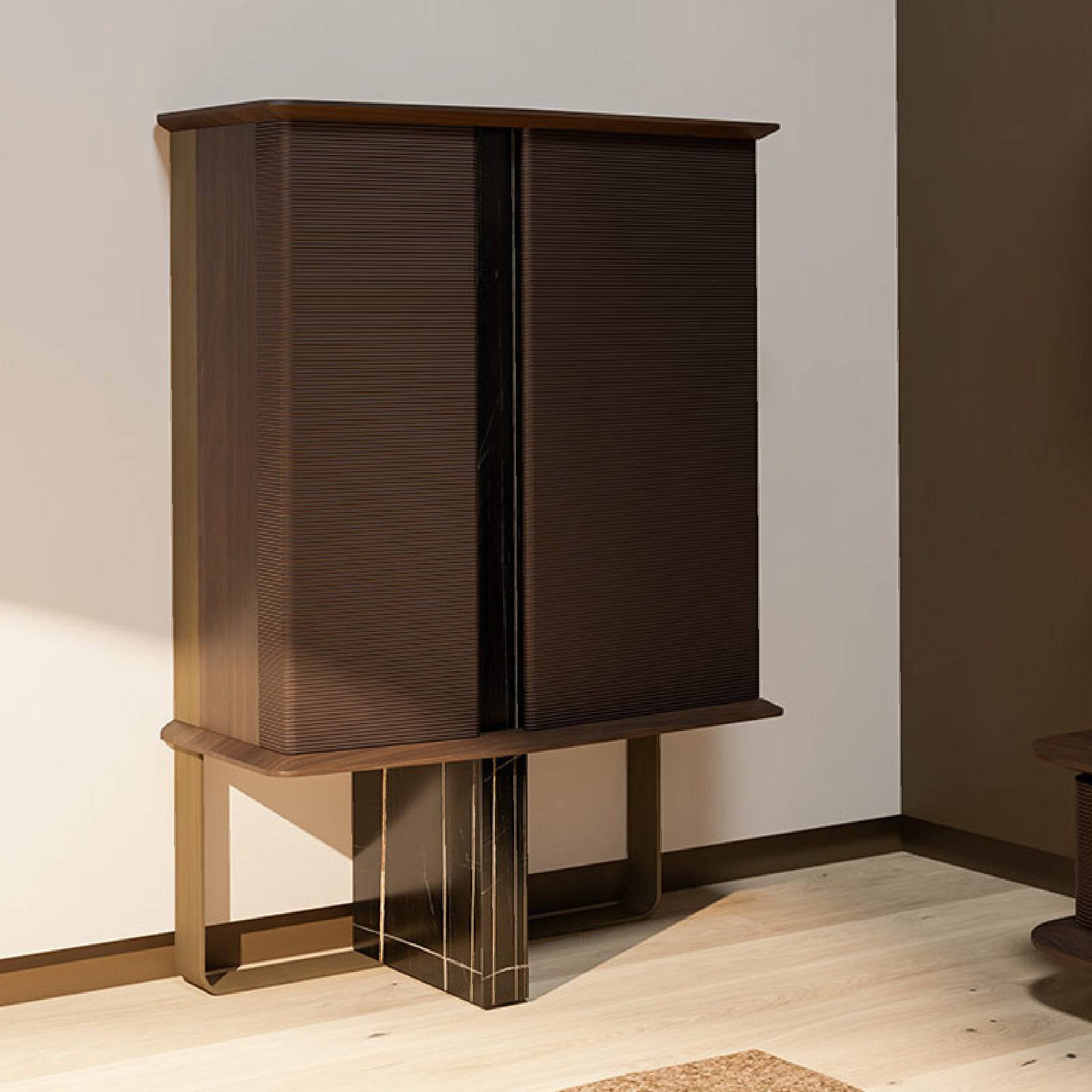 Amber Cabinet/ Showcase Ambr-Shcs - Cabinets - ebarza Furniture UAE | Shop Modern Furniture in Abu Dhabi & Dubai - مفروشات ايبازرا في الامارات | تسوق اثاث عصري وديكورات مميزة في دبي وابوظبي
