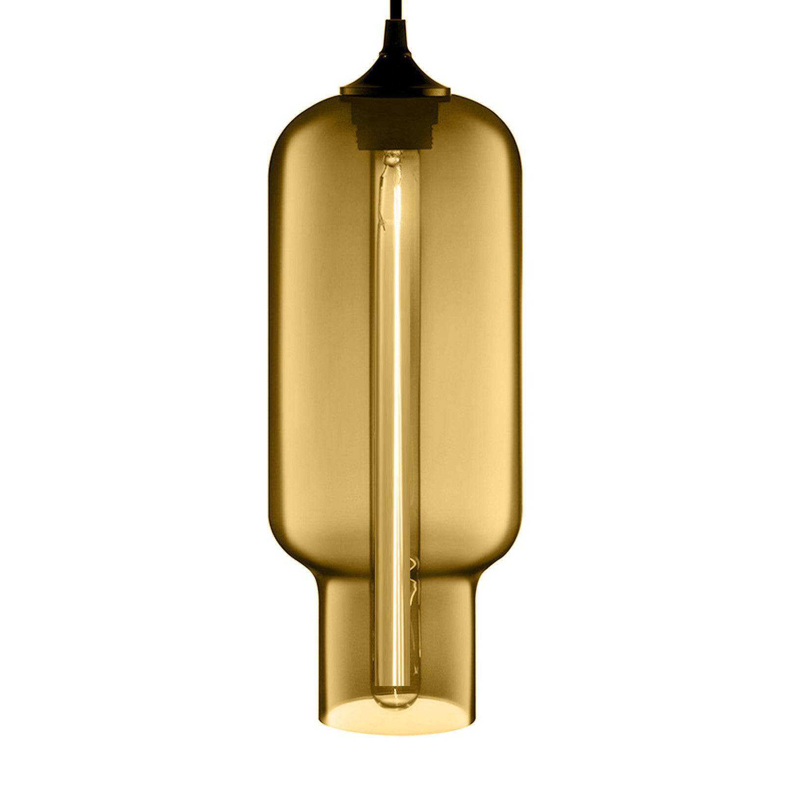 Amber Glass Pendant Lamp Cy-Dd-Jyg-5A - Pendant Lamps - ebarza Furniture UAE | Shop Modern Furniture in Abu Dhabi & Dubai - مفروشات ايبازرا في الامارات | تسوق اثاث عصري وديكورات مميزة في دبي وابوظبي