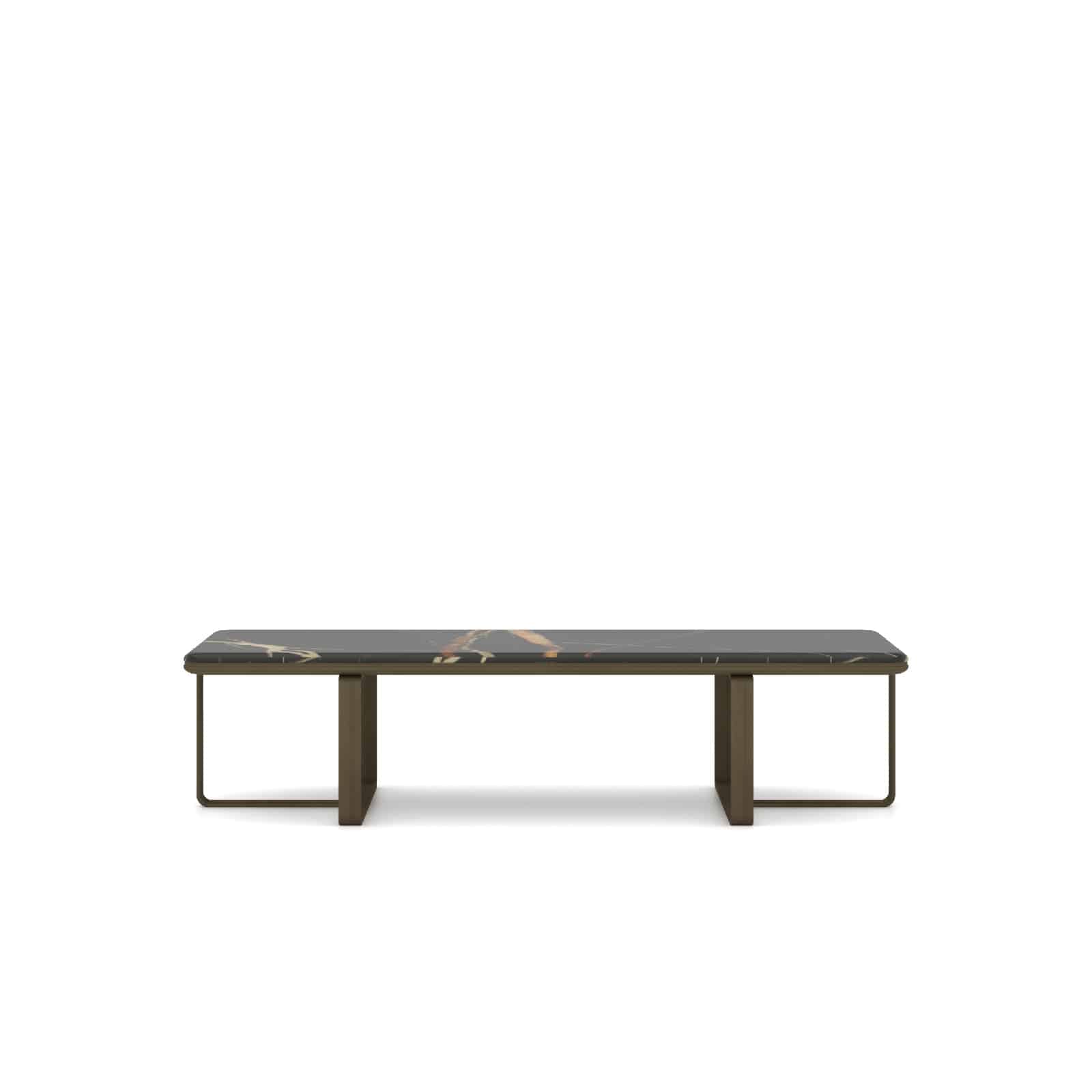 Amber Marble Center Table Ambrct-050 -  Coffee Tables - ebarza Furniture UAE | Shop Modern Furniture in Abu Dhabi & Dubai - مفروشات ايبازرا في الامارات | تسوق اثاث عصري وديكورات مميزة في دبي وابوظبي
