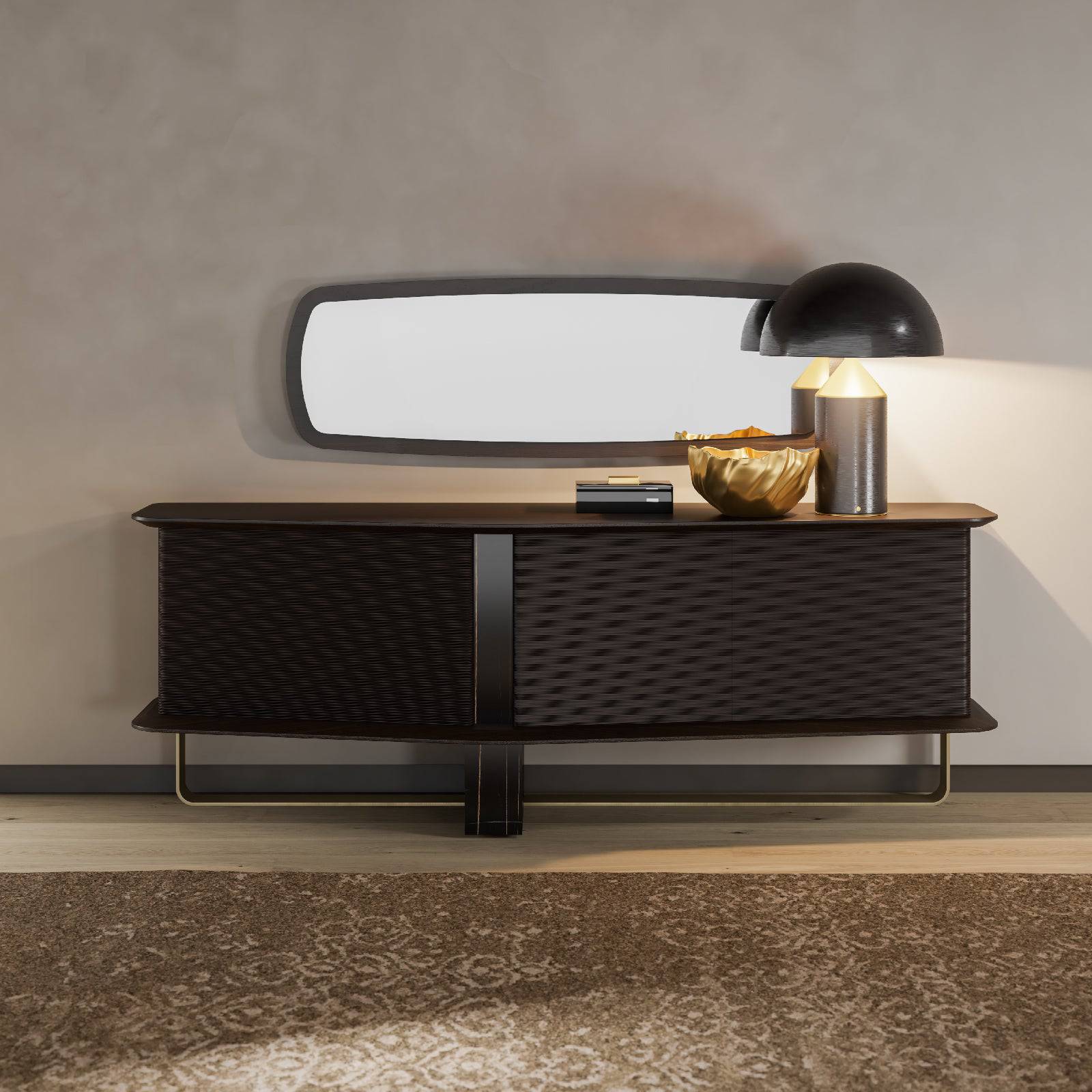 Amber Sideboard Ambrsb-059 - Sideboards - ebarza Furniture UAE | Shop Modern Furniture in Abu Dhabi & Dubai - مفروشات ايبازرا في الامارات | تسوق اثاث عصري وديكورات مميزة في دبي وابوظبي