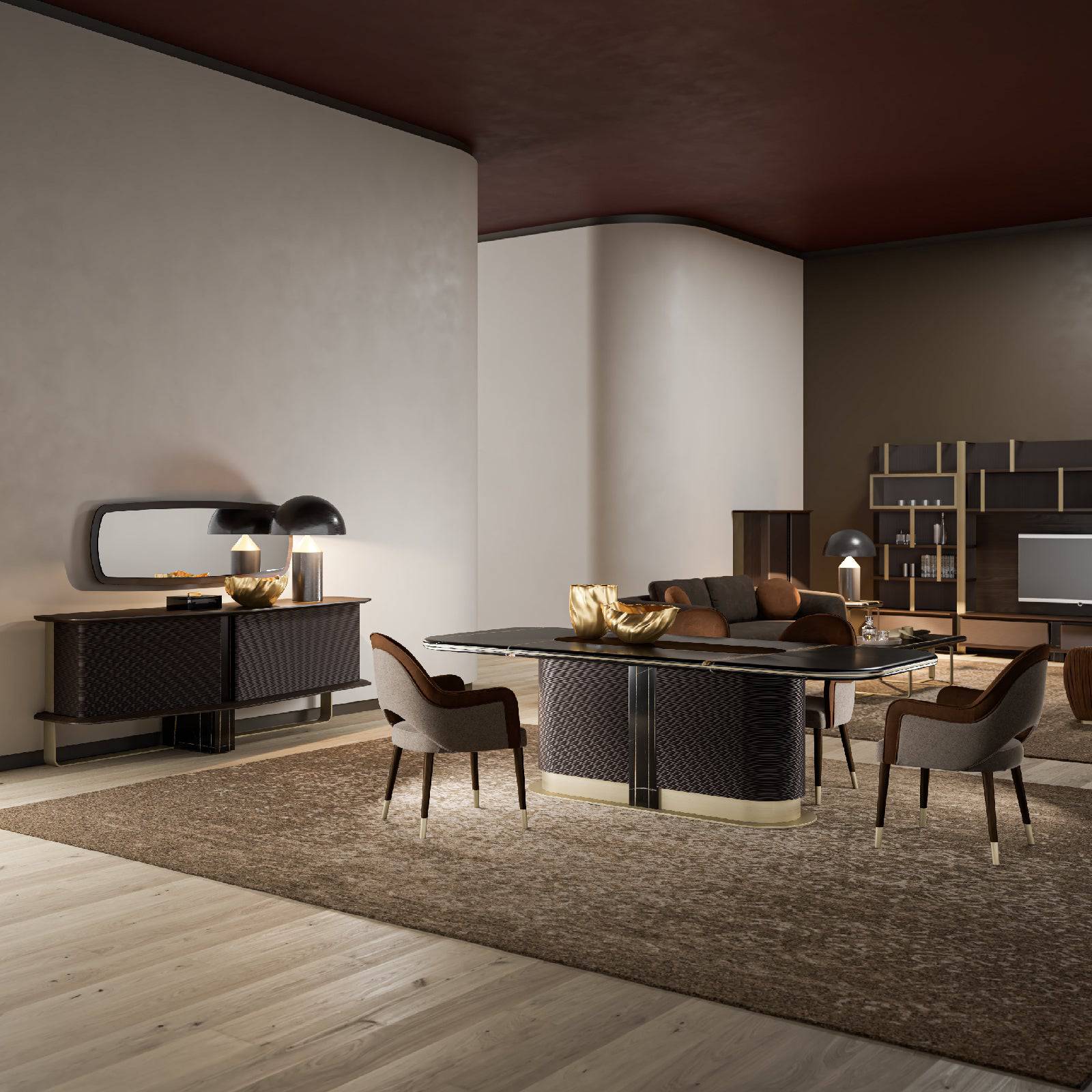 Amber Sideboard Ambrsb-059 - Sideboards - ebarza Furniture UAE | Shop Modern Furniture in Abu Dhabi & Dubai - مفروشات ايبازرا في الامارات | تسوق اثاث عصري وديكورات مميزة في دبي وابوظبي