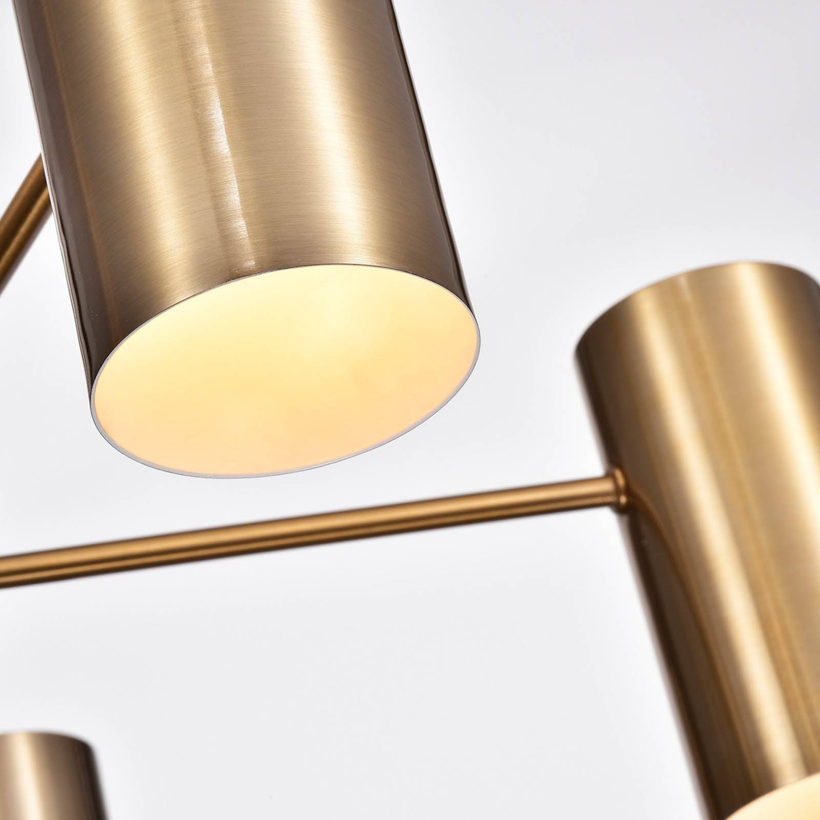 Andria 5 Heads Pendant Lamp Cl1168PE - Pendant Lamps - ebarza Furniture UAE | Shop Modern Furniture in Abu Dhabi & Dubai - مفروشات ايبازرا في الامارات | تسوق اثاث عصري وديكورات مميزة في دبي وابوظبي
