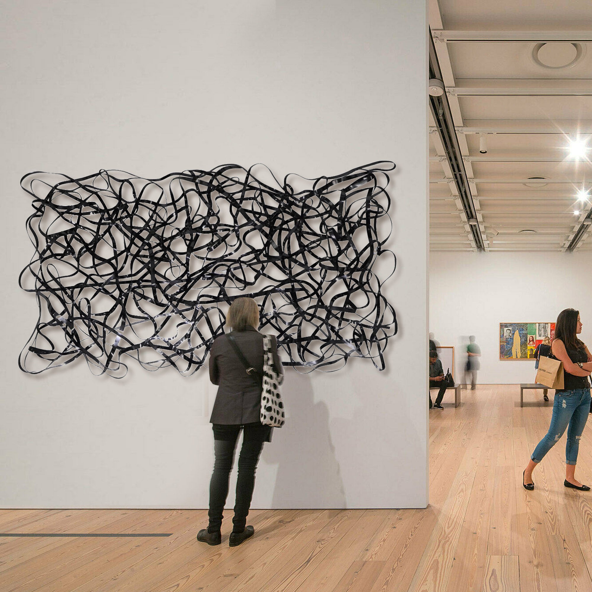 Hand Crafted Specular Stainless Steel Artwork 20240013 - Artwork - ebarza Furniture UAE | Shop Modern Furniture in Abu Dhabi & Dubai - مفروشات ايبازرا في الامارات | تسوق اثاث عصري وديكورات مميزة في دبي وابوظبي