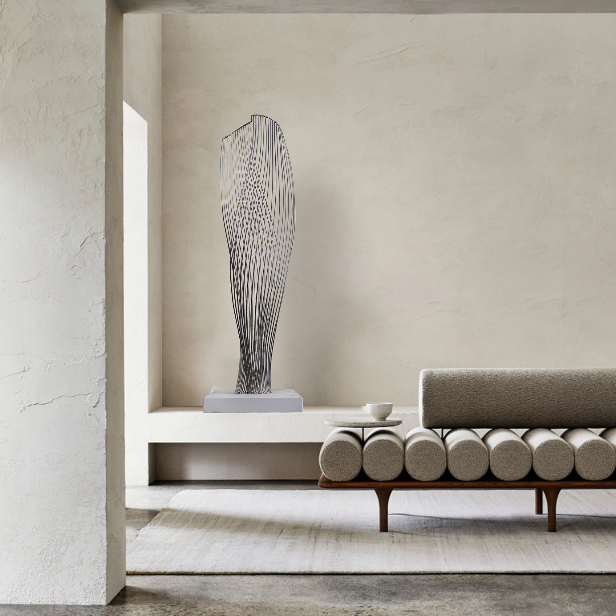 Hand Crafted Stainless Steel Specular Color Artwork BJ20220029-1-Art design -  Artwork - ebarza Furniture UAE | Shop Modern Furniture in Abu Dhabi & Dubai - مفروشات ايبازرا في الامارات | تسوق اثاث عصري وديكورات مميزة في دبي وابوظبي