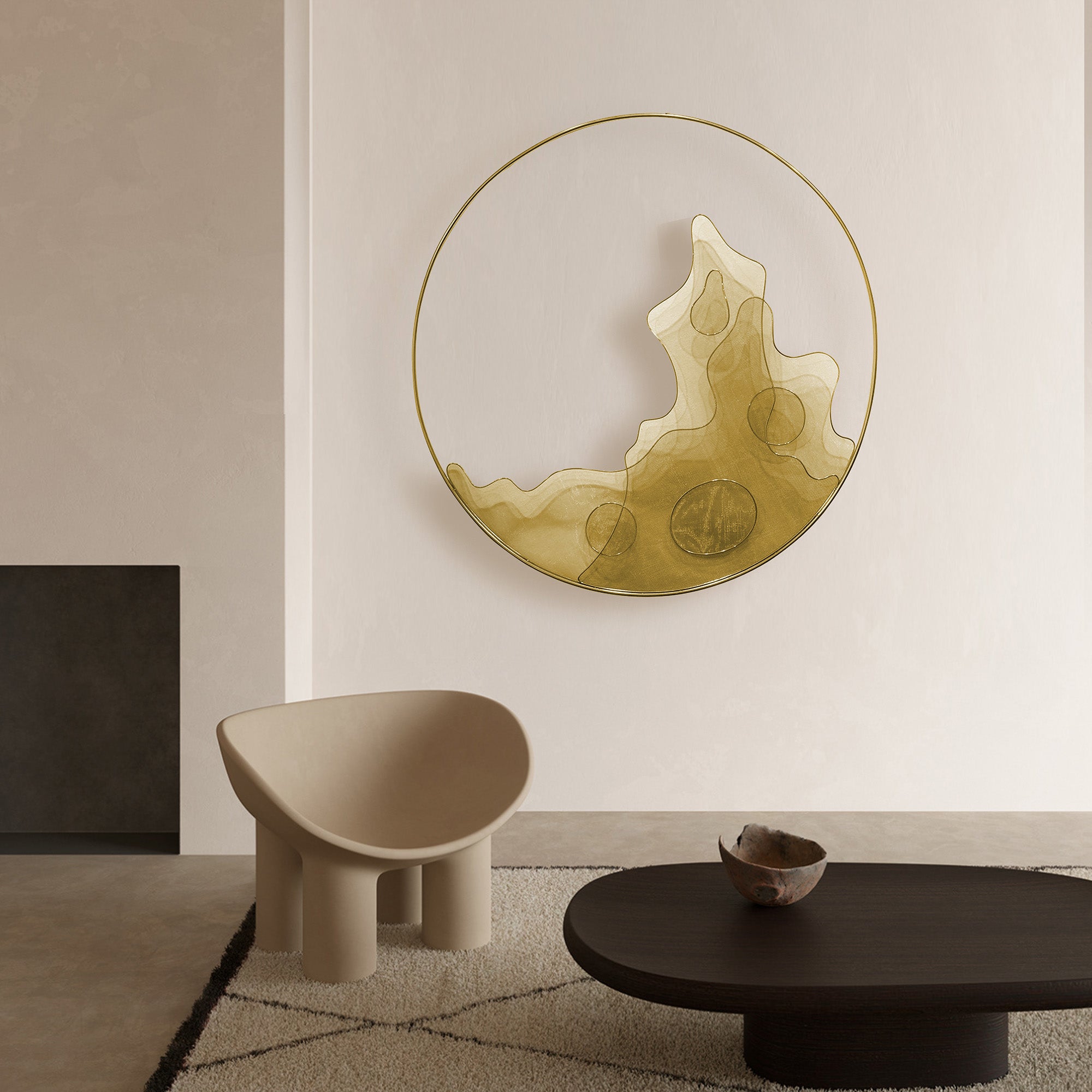 Hand Crafted Titanium Stainless Steel Artwork BG2020043 -  Artwork - ebarza Furniture UAE | Shop Modern Furniture in Abu Dhabi & Dubai - مفروشات ايبازرا في الامارات | تسوق اثاث عصري وديكورات مميزة في دبي وابوظبي