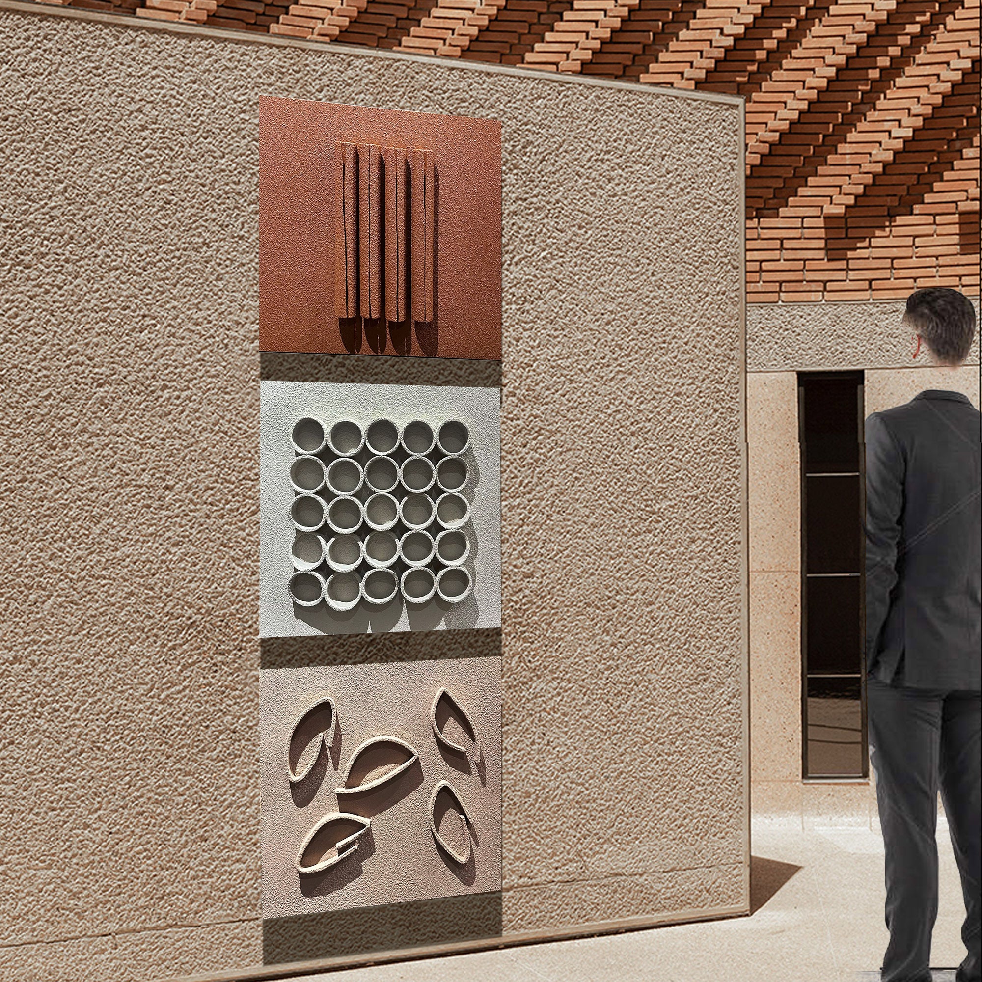 Colony 3D Wall Art Without FrameSOASAMPLE014-- 60x60cm -  Artwork - ebarza Furniture UAE | Shop Modern Furniture in Abu Dhabi & Dubai - مفروشات ايبازرا في الامارات | تسوق اثاث عصري وديكورات مميزة في دبي وابوظبي