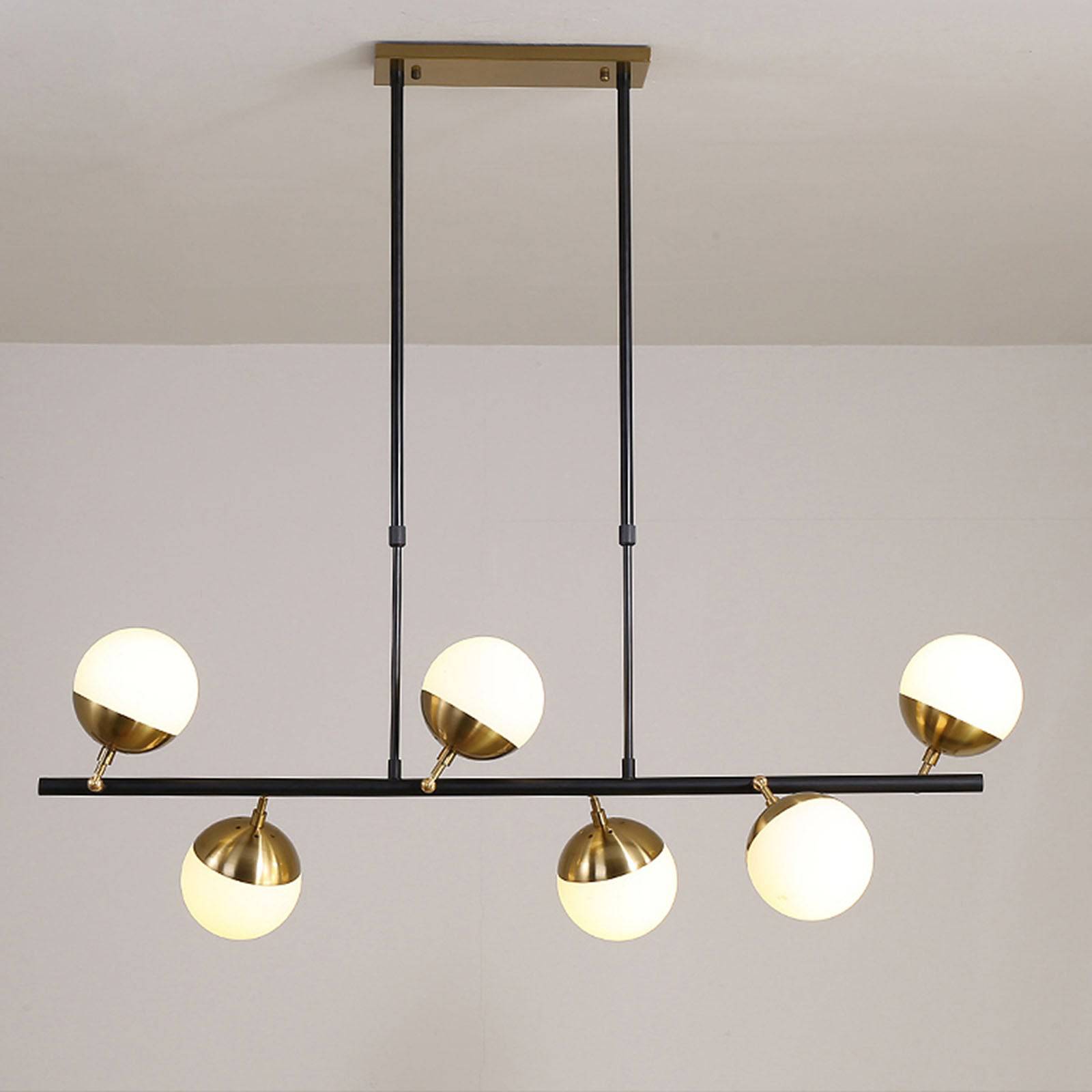 Display Item - Arvika 6 Heads Pendant Lamp Cy-New-023 Nakheel - DISPLAY ITEM - ebarza Furniture UAE | Shop Modern Furniture in Abu Dhabi & Dubai - مفروشات ايبازرا في الامارات | تسوق اثاث عصري وديكورات مميزة في دبي وابوظبي