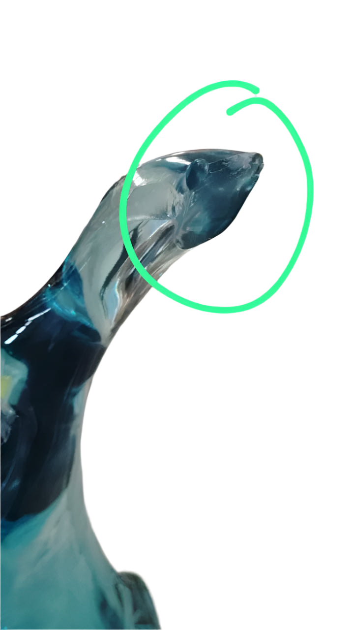 AS IS - Transparent Resin SCULPTURE - BJ20230017 - DISPLAY ITEM - ebarza Furniture UAE | Shop Modern Furniture in Abu Dhabi & Dubai - مفروشات ايبازرا في الامارات | تسوق اثاث عصري وديكورات مميزة في دبي وابوظبي