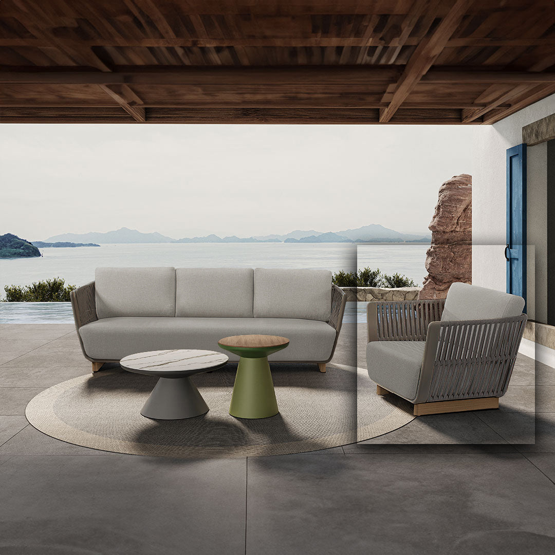 Marrakech Outdoor/Indoor Armchair - AC5879A10ROP - Armchairs - ebarza Furniture UAE | Shop Modern Furniture in Abu Dhabi & Dubai - مفروشات ايبازرا في الامارات | تسوق اثاث عصري وديكورات مميزة في دبي وابوظبي