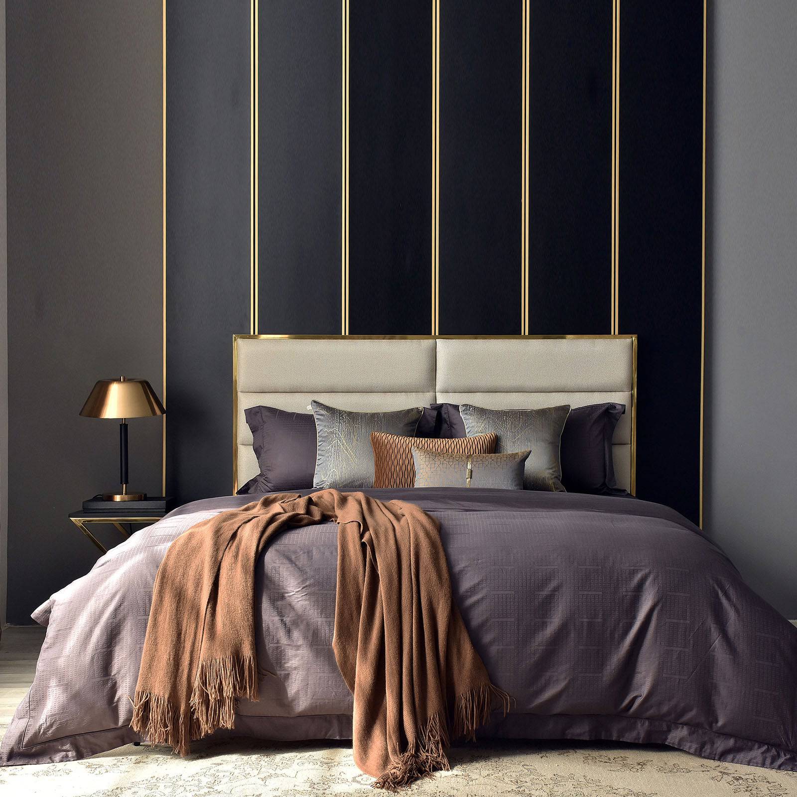 Aude Full Bedding Set Ebb-008 - Bedding - ebarza Furniture UAE | Shop Modern Furniture in Abu Dhabi & Dubai - مفروشات ايبازرا في الامارات | تسوق اثاث عصري وديكورات مميزة في دبي وابوظبي