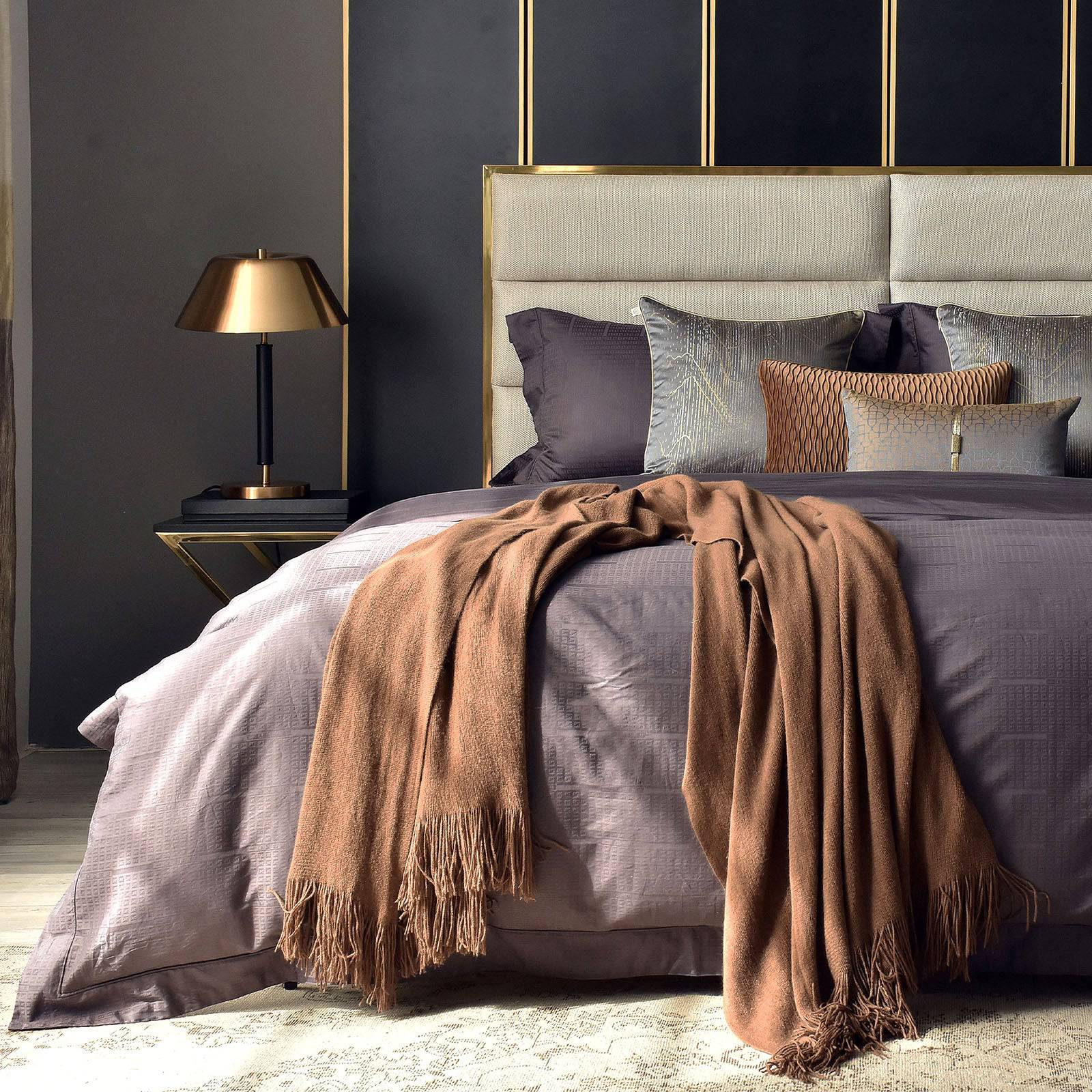 Aude Full Bedding Set Ebb-008 - Bedding - ebarza Furniture UAE | Shop Modern Furniture in Abu Dhabi & Dubai - مفروشات ايبازرا في الامارات | تسوق اثاث عصري وديكورات مميزة في دبي وابوظبي