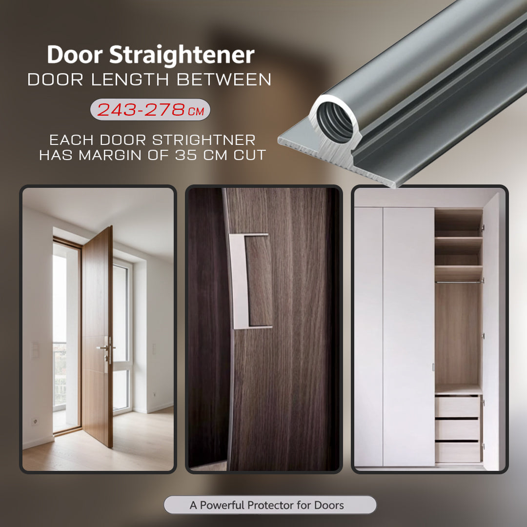 Gentleman Grey Aluminum Door Straightener ZC 1003 - L:278CM