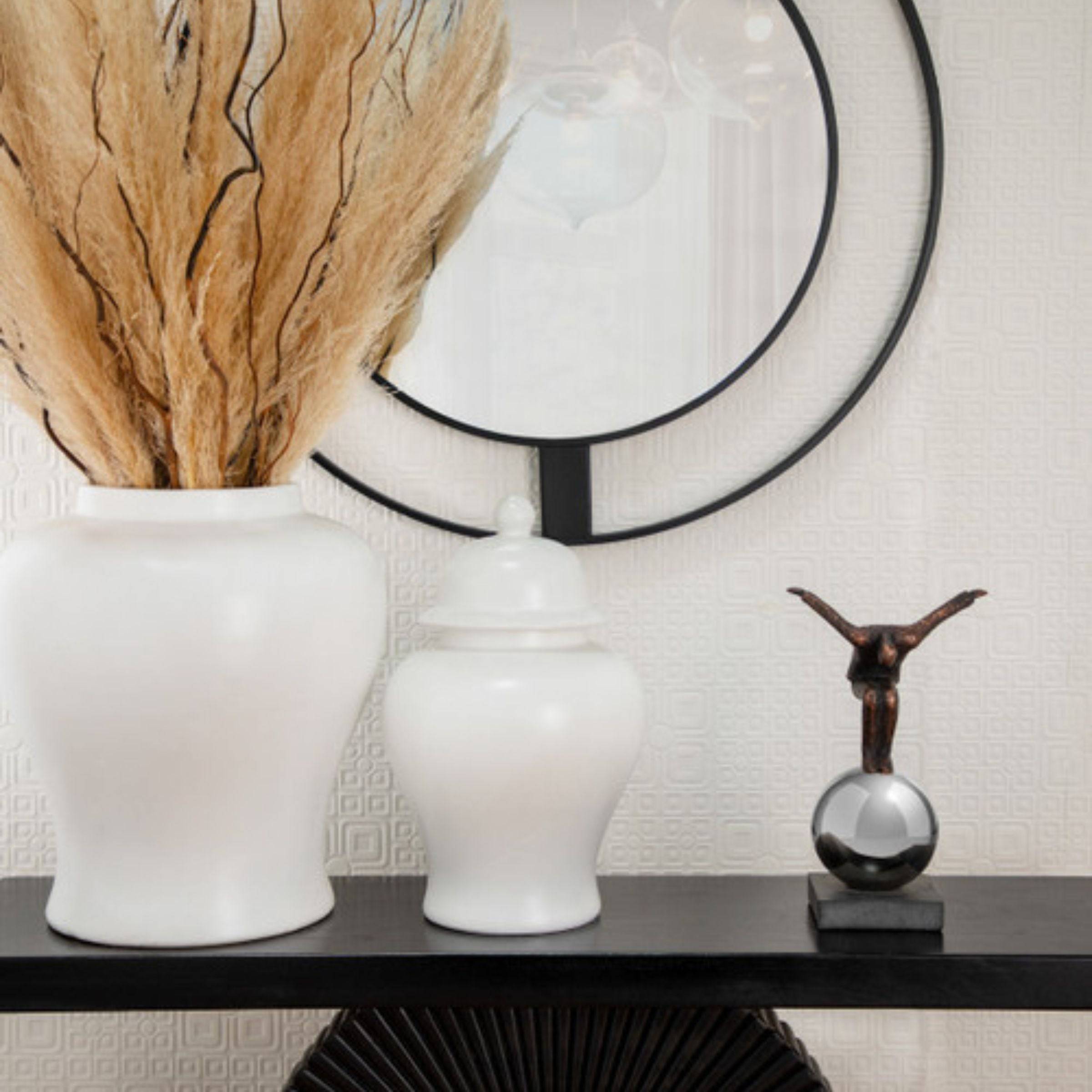 Balancing Man On Sphere 15358 -  Home Decor Figurines - ebarza Furniture UAE | Shop Modern Furniture in Abu Dhabi & Dubai - مفروشات ايبازرا في الامارات | تسوق اثاث عصري وديكورات مميزة في دبي وابوظبي