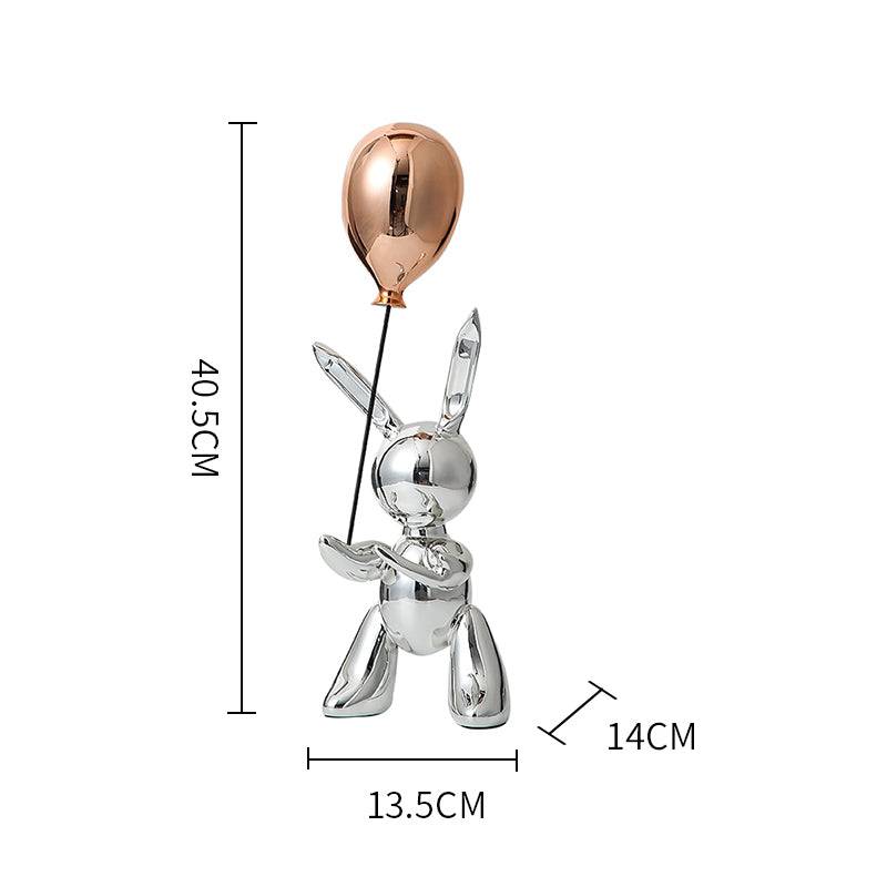 Balloon Rabbit Ornament Fc-Sz21110 -  Home Decor Figurines - ebarza Furniture UAE | Shop Modern Furniture in Abu Dhabi & Dubai - مفروشات ايبازرا في الامارات | تسوق اثاث عصري وديكورات مميزة في دبي وابوظبي