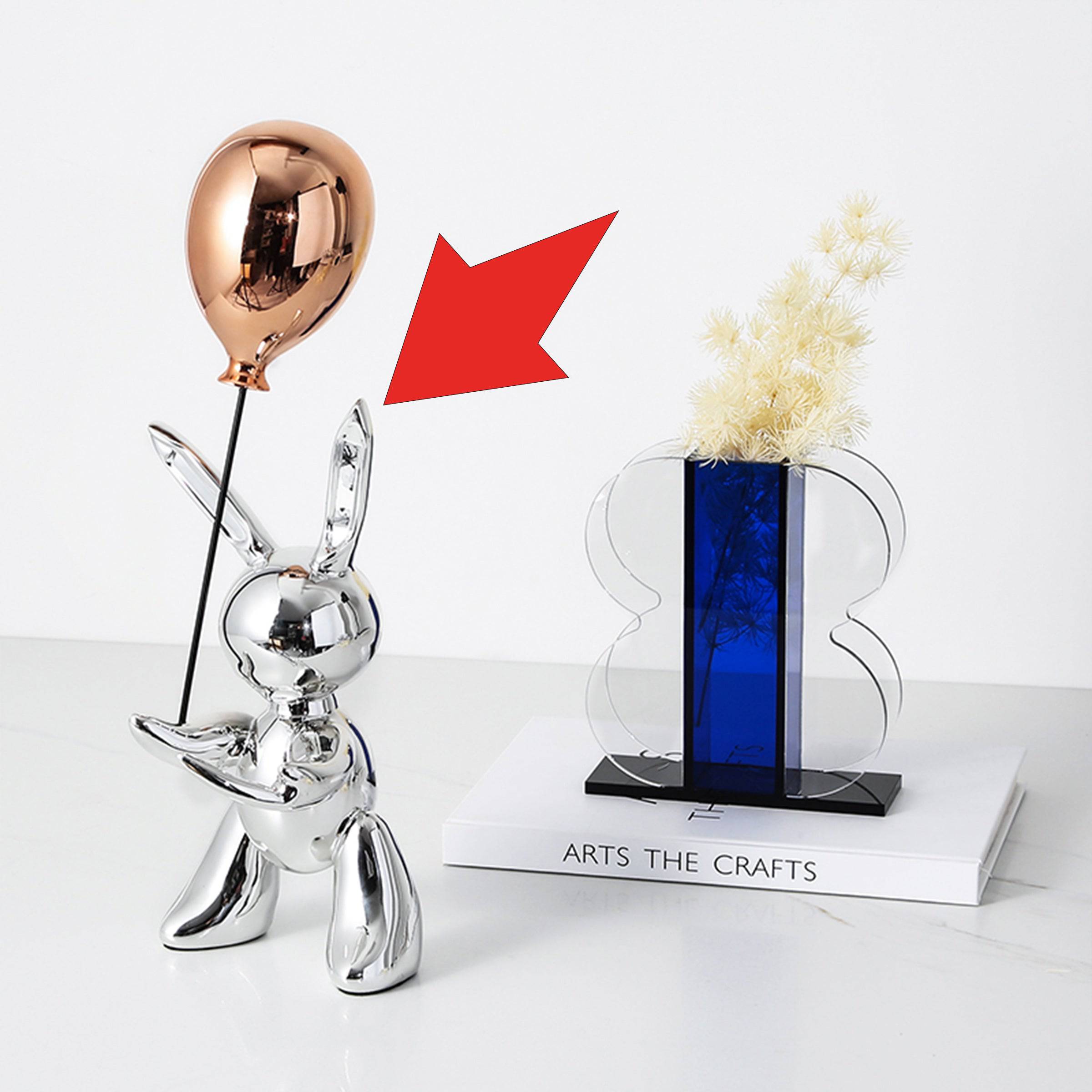 Balloon Rabbit Ornament Fc-Sz21110 -  Home Decor Figurines - ebarza Furniture UAE | Shop Modern Furniture in Abu Dhabi & Dubai - مفروشات ايبازرا في الامارات | تسوق اثاث عصري وديكورات مميزة في دبي وابوظبي