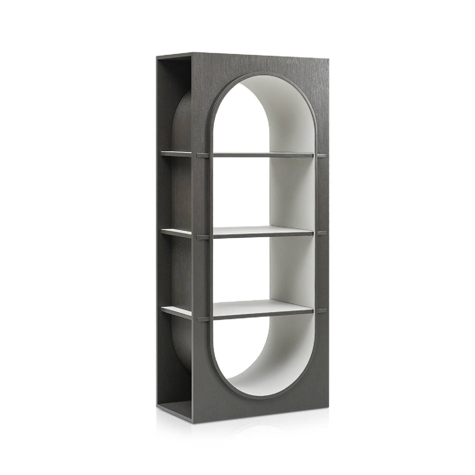 Bari Book Shelf Sc010-W - Shelves - ebarza Furniture UAE | Shop Modern Furniture in Abu Dhabi & Dubai - مفروشات ايبازرا في الامارات | تسوق اثاث عصري وديكورات مميزة في دبي وابوظبي