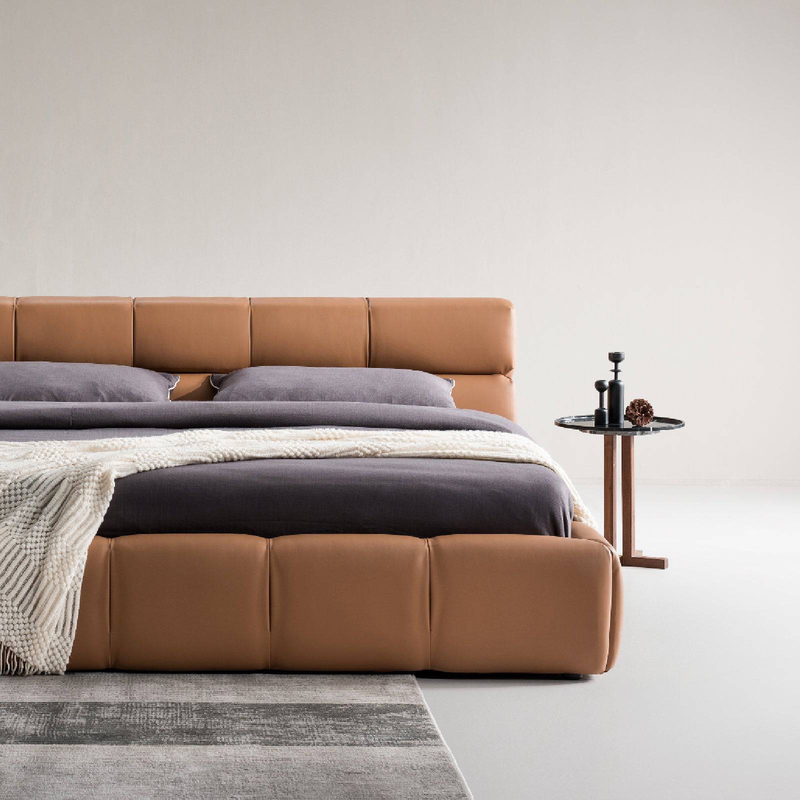 Bari King Size Bed B010 -  Bedsteads - ebarza Furniture UAE | Shop Modern Furniture in Abu Dhabi & Dubai - مفروشات ايبازرا في الامارات | تسوق اثاث عصري وديكورات مميزة في دبي وابوظبي