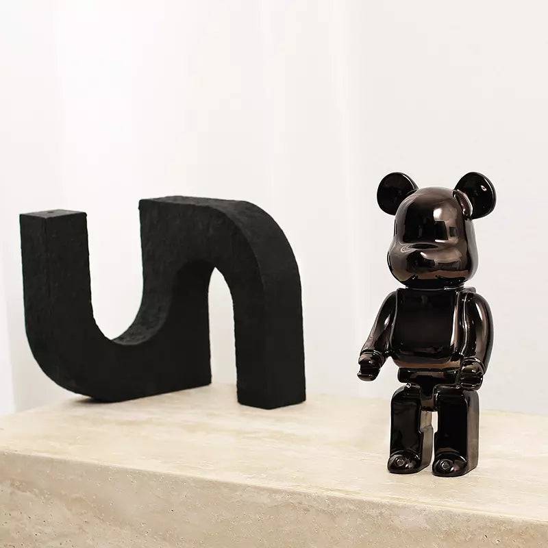 Bear Ornaments Golden Fc-Sz21109C - Home Decor Figurines - ebarza Furniture UAE | Shop Modern Furniture in Abu Dhabi & Dubai - مفروشات ايبازرا في الامارات | تسوق اثاث عصري وديكورات مميزة في دبي وابوظبي