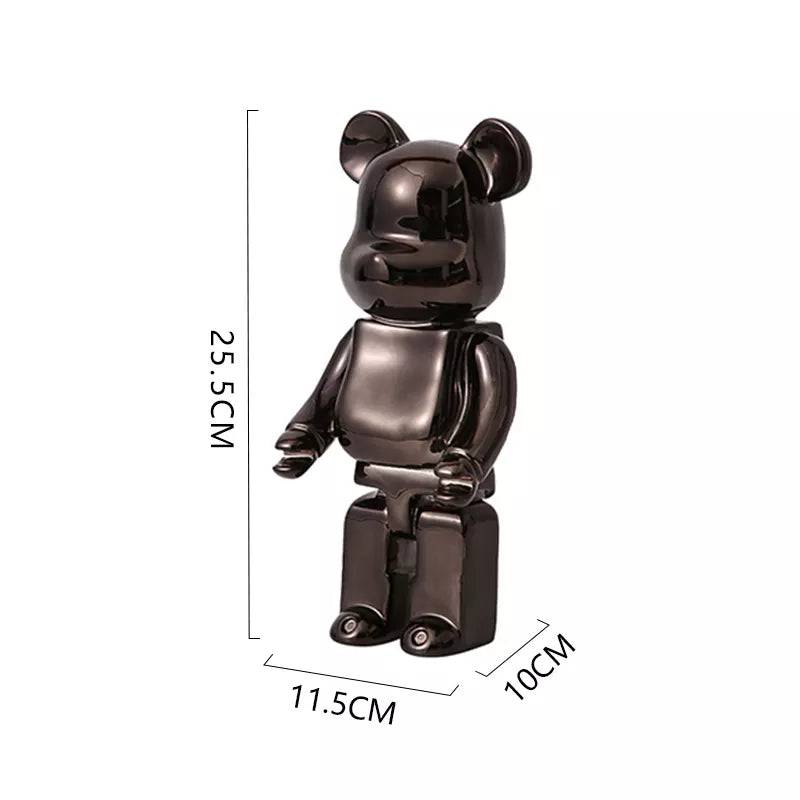 Bear Ornaments Golden Fc-Sz21109C - Home Decor Figurines - ebarza Furniture UAE | Shop Modern Furniture in Abu Dhabi & Dubai - مفروشات ايبازرا في الامارات | تسوق اثاث عصري وديكورات مميزة في دبي وابوظبي