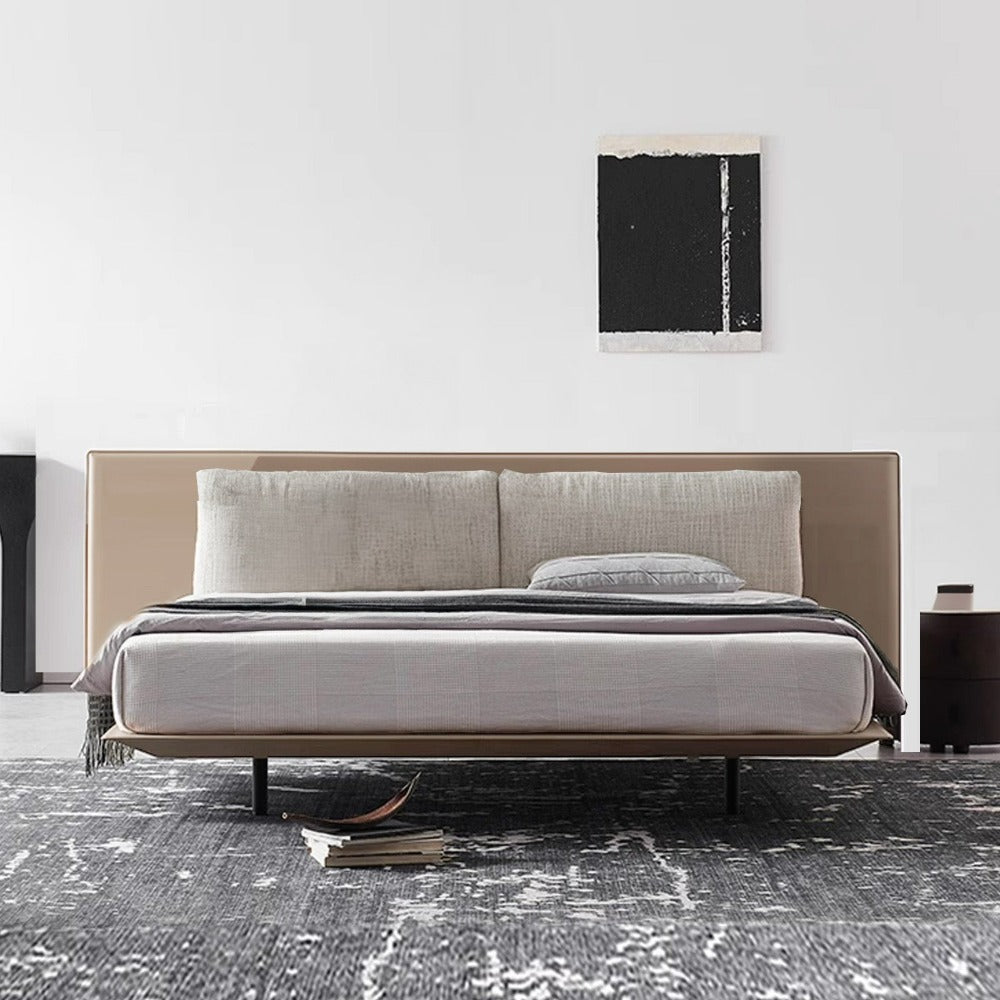 Suspended Queen Size Bedstead - B018 -  Bedsteads - ebarza Furniture UAE | Shop Modern Furniture in Abu Dhabi & Dubai - مفروشات ايبازرا في الامارات | تسوق اثاث عصري وديكورات مميزة في دبي وابوظبي