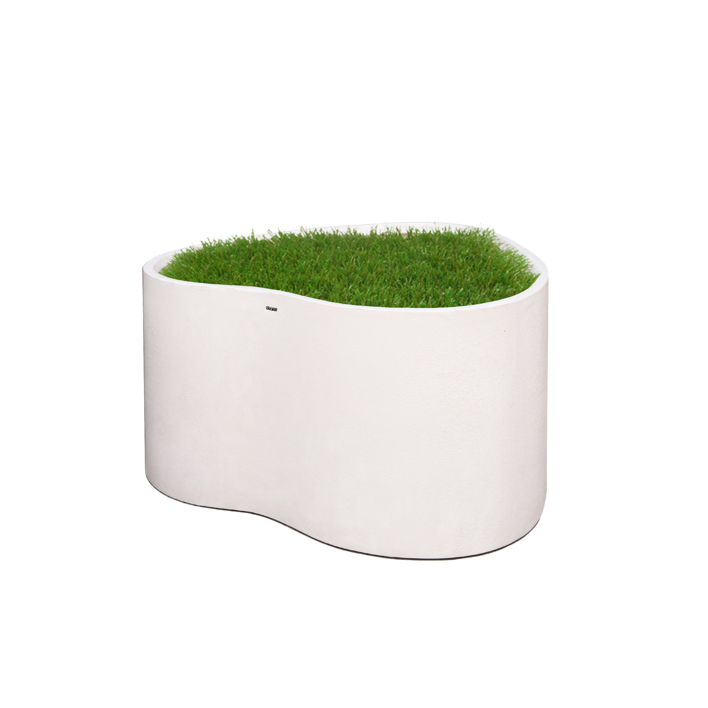 Beige Planter Box XK-4086A - Planter Boxes - ebarza Furniture UAE | Shop Modern Furniture in Abu Dhabi & Dubai - مفروشات ايبازرا في الامارات | تسوق اثاث عصري وديكورات مميزة في دبي وابوظبي