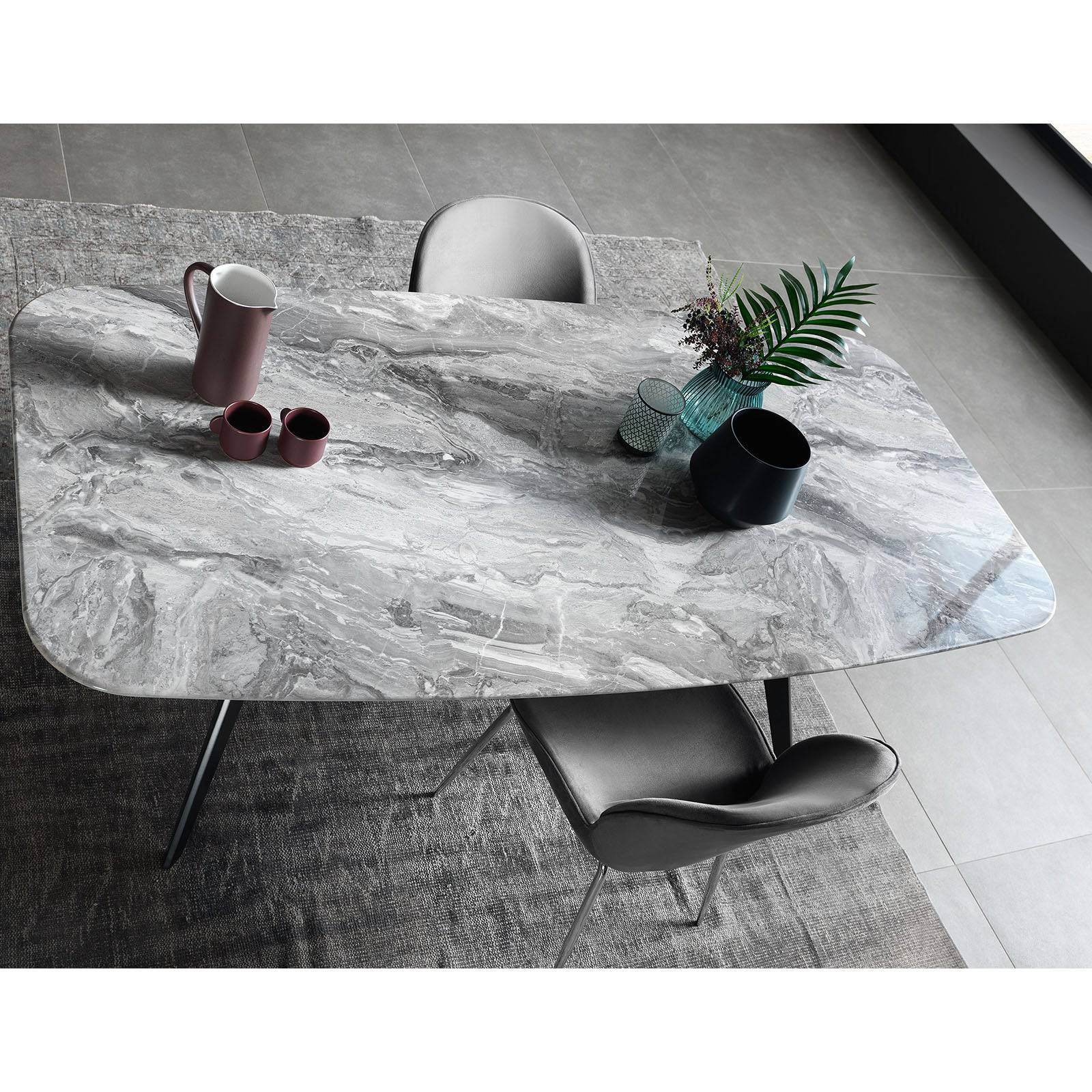 Beretta Dining Table Only Ber008 - Dining Tables - ebarza Furniture UAE | Shop Modern Furniture in Abu Dhabi & Dubai - مفروشات ايبازرا في الامارات | تسوق اثاث عصري وديكورات مميزة في دبي وابوظبي